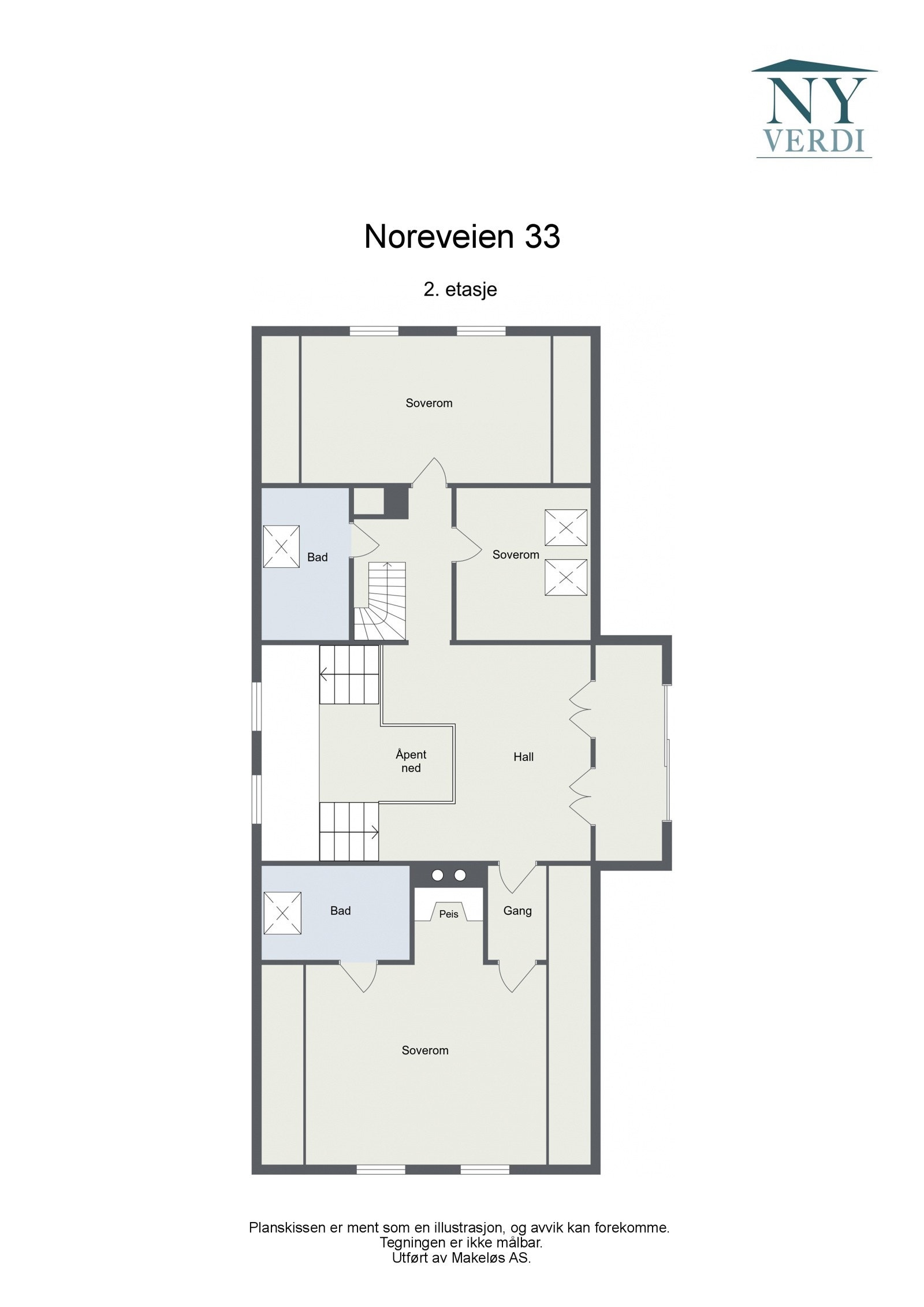 Noreveien 33 - 2. etasje Galleribilde