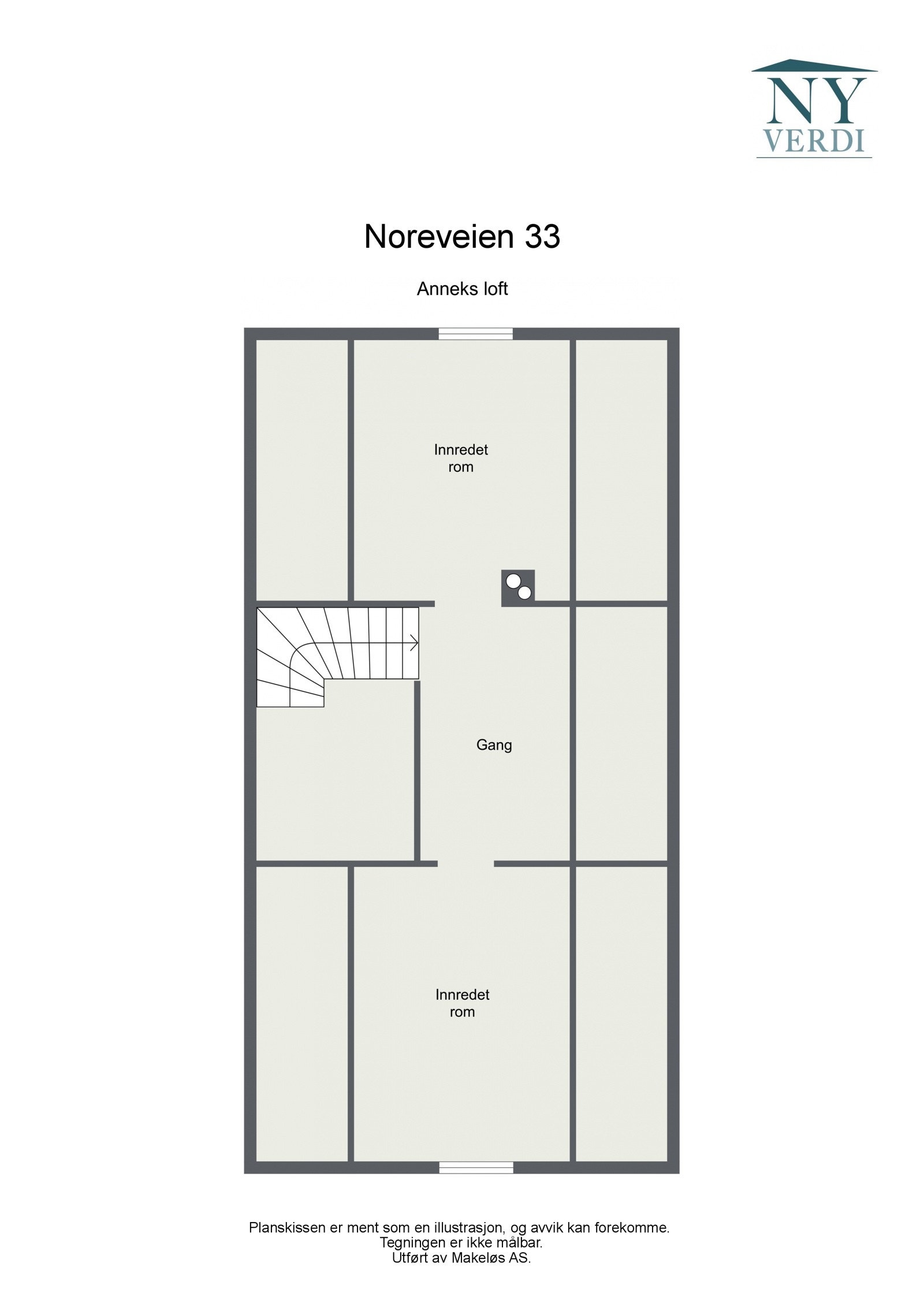 Noreveien 33B - Låve/Anneks loft Galleribilde
