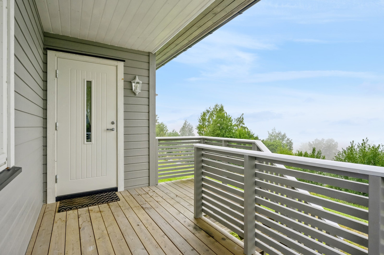 Overbygd inngangsparti Galleribilde