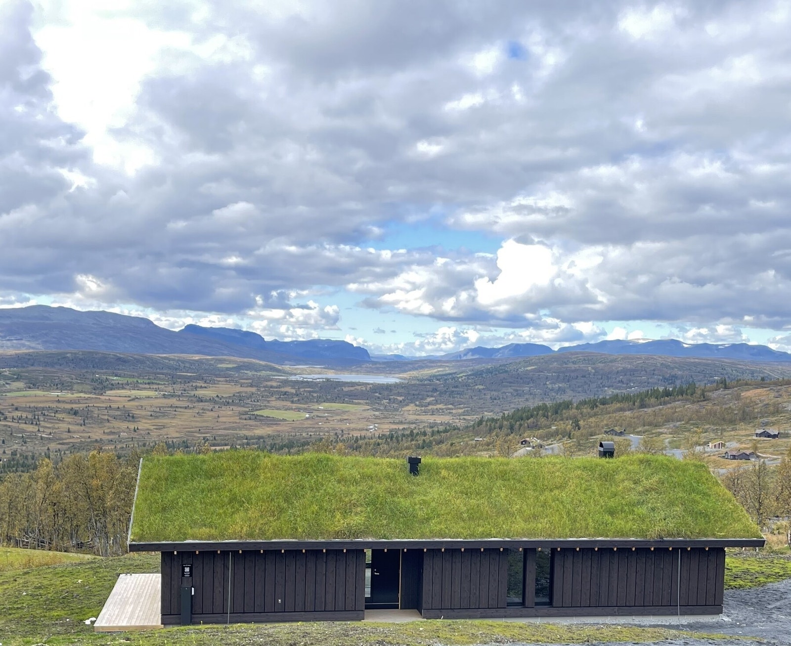 Panoramautsikt mot fjellene i vest! Galleribilde