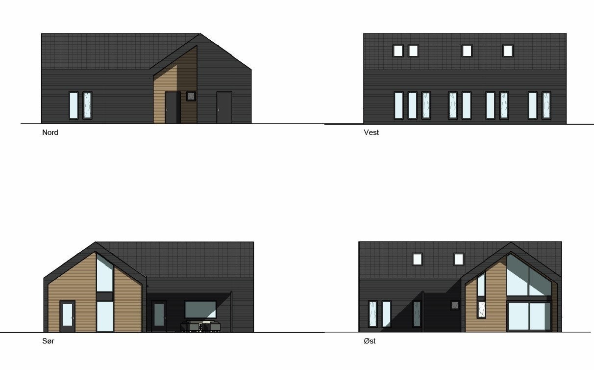 Hyttetype EV 140 Galleribilde