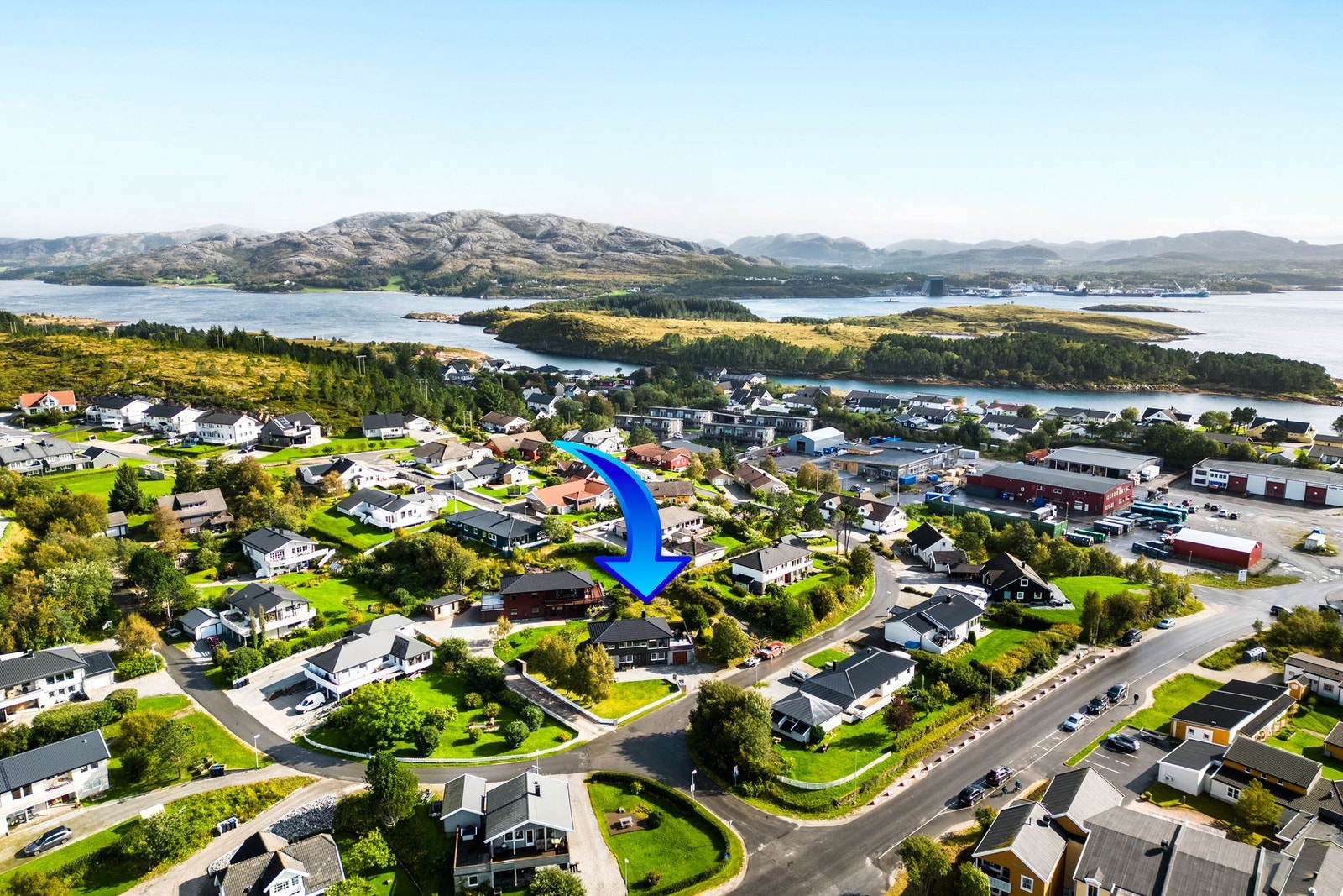 Det er gode lys- og solforhold på eiendommen Galleribilde