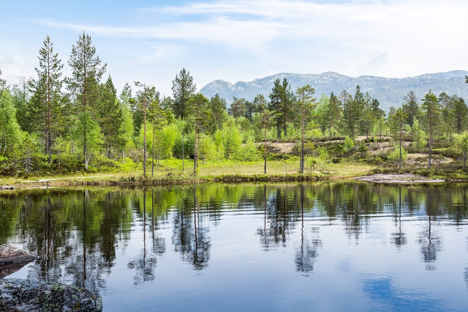 Herlige bade- og fiskemuligheter Galleribilde