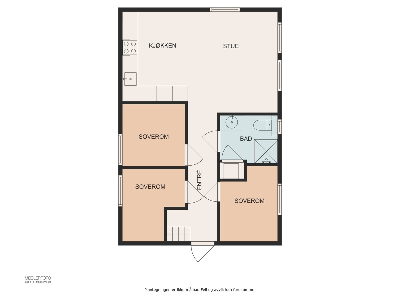 Plantegning anneks. Galleribilde