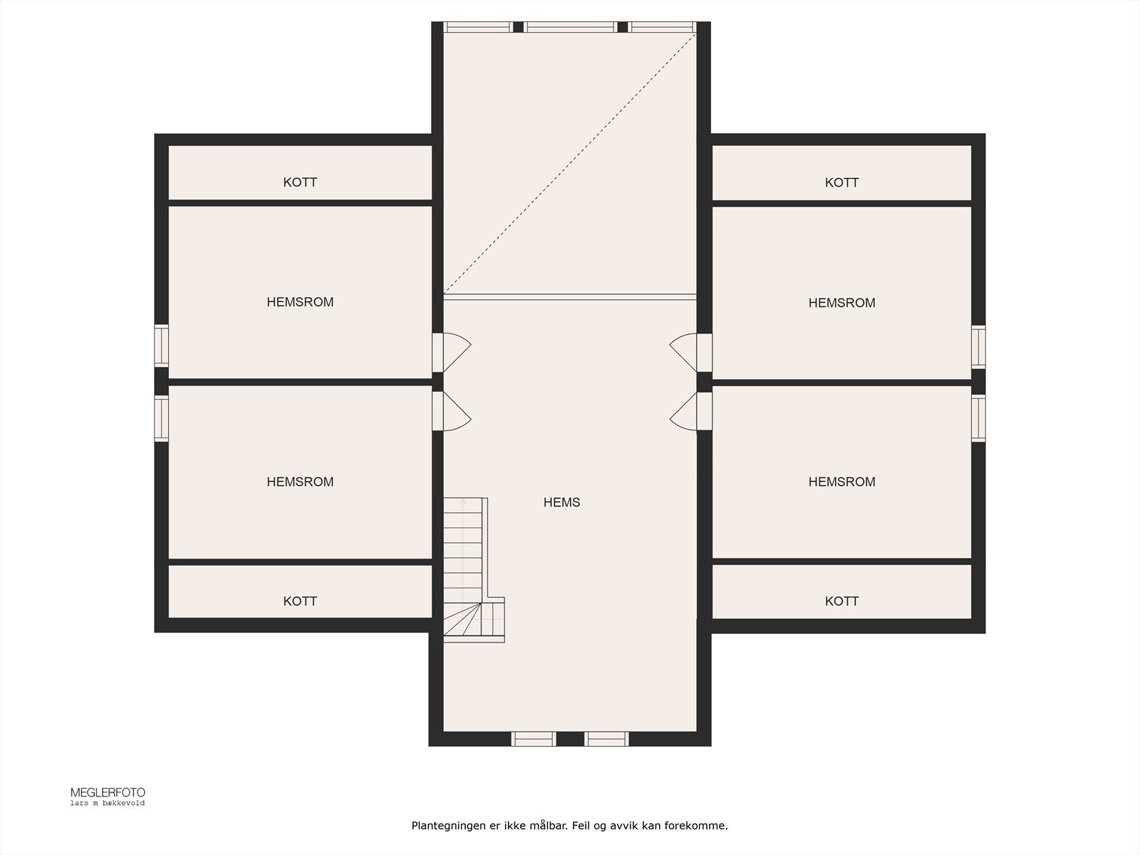 Plantegning hems. Galleribilde