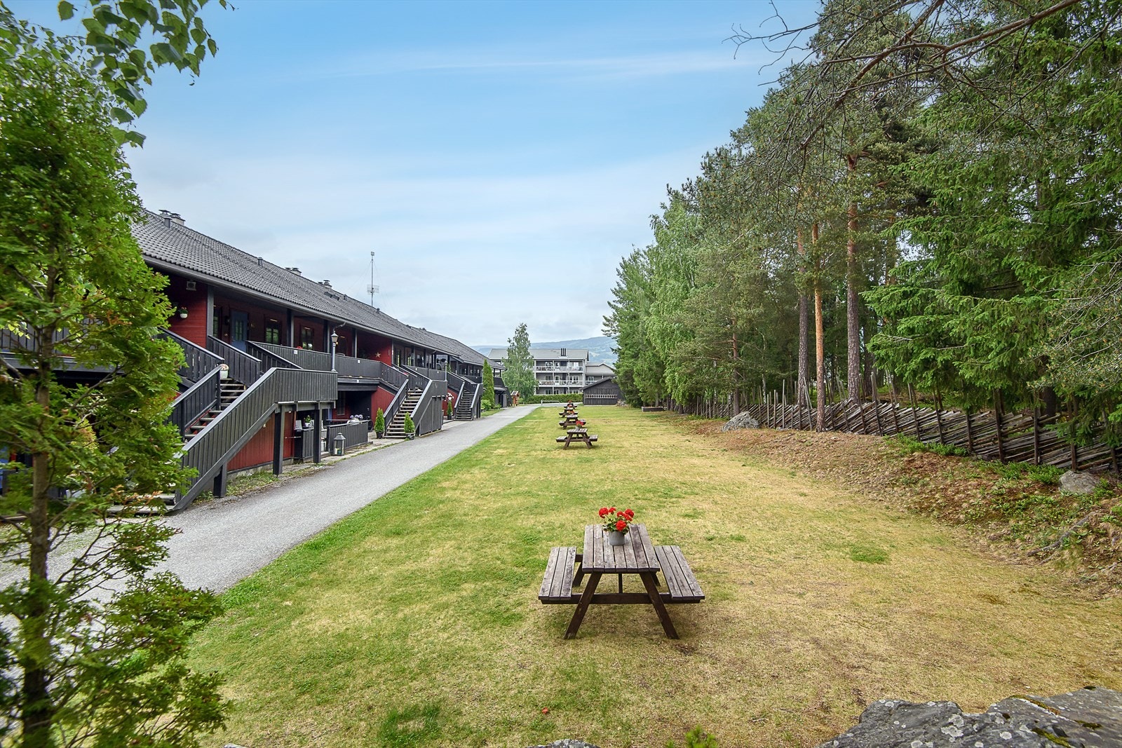 Fellesområde utenfor leilighetene Galleribilde