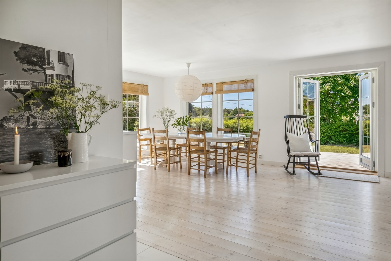 Stue/spisestue Galleribilde