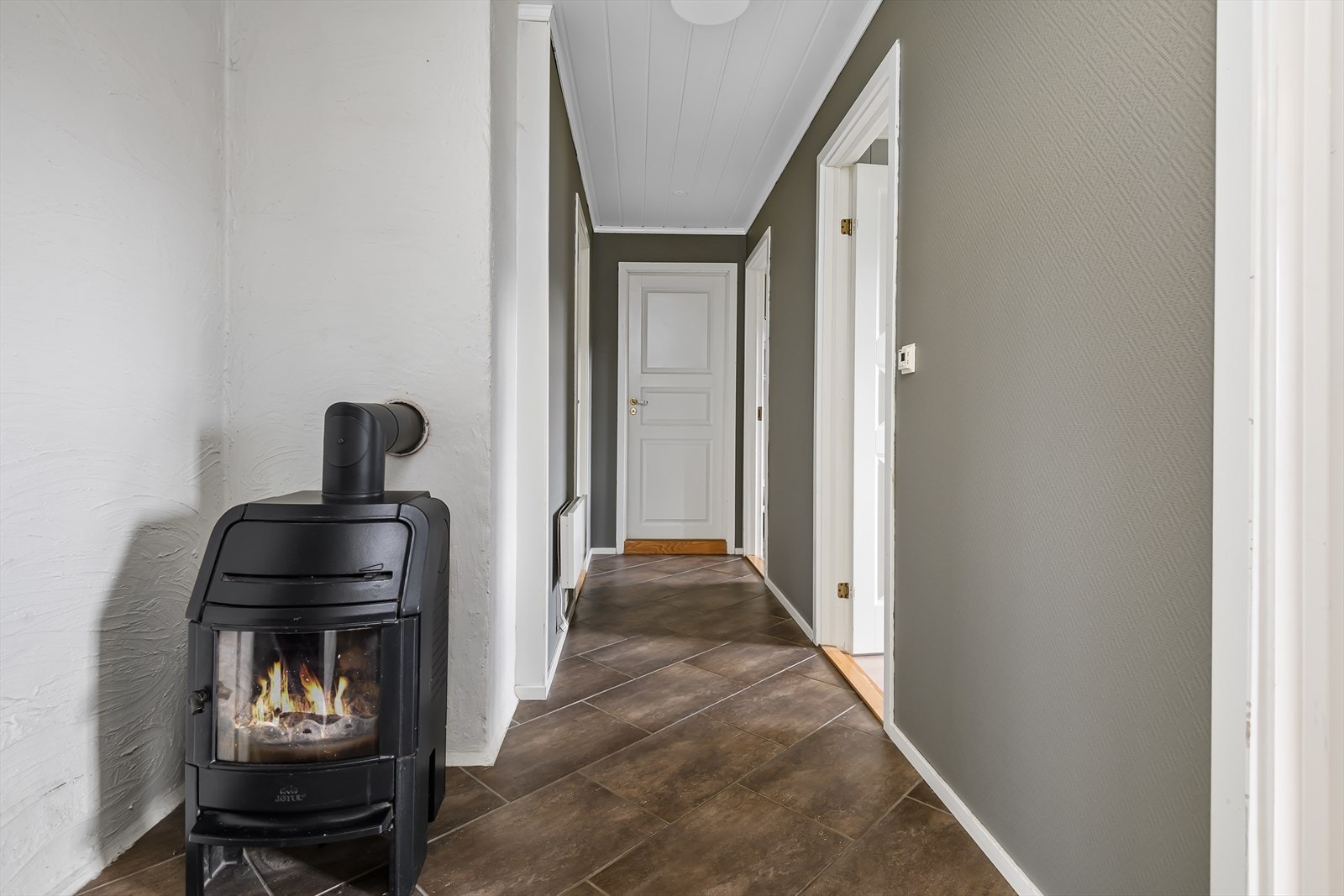 Egen peisovn i underetasjen Galleribilde