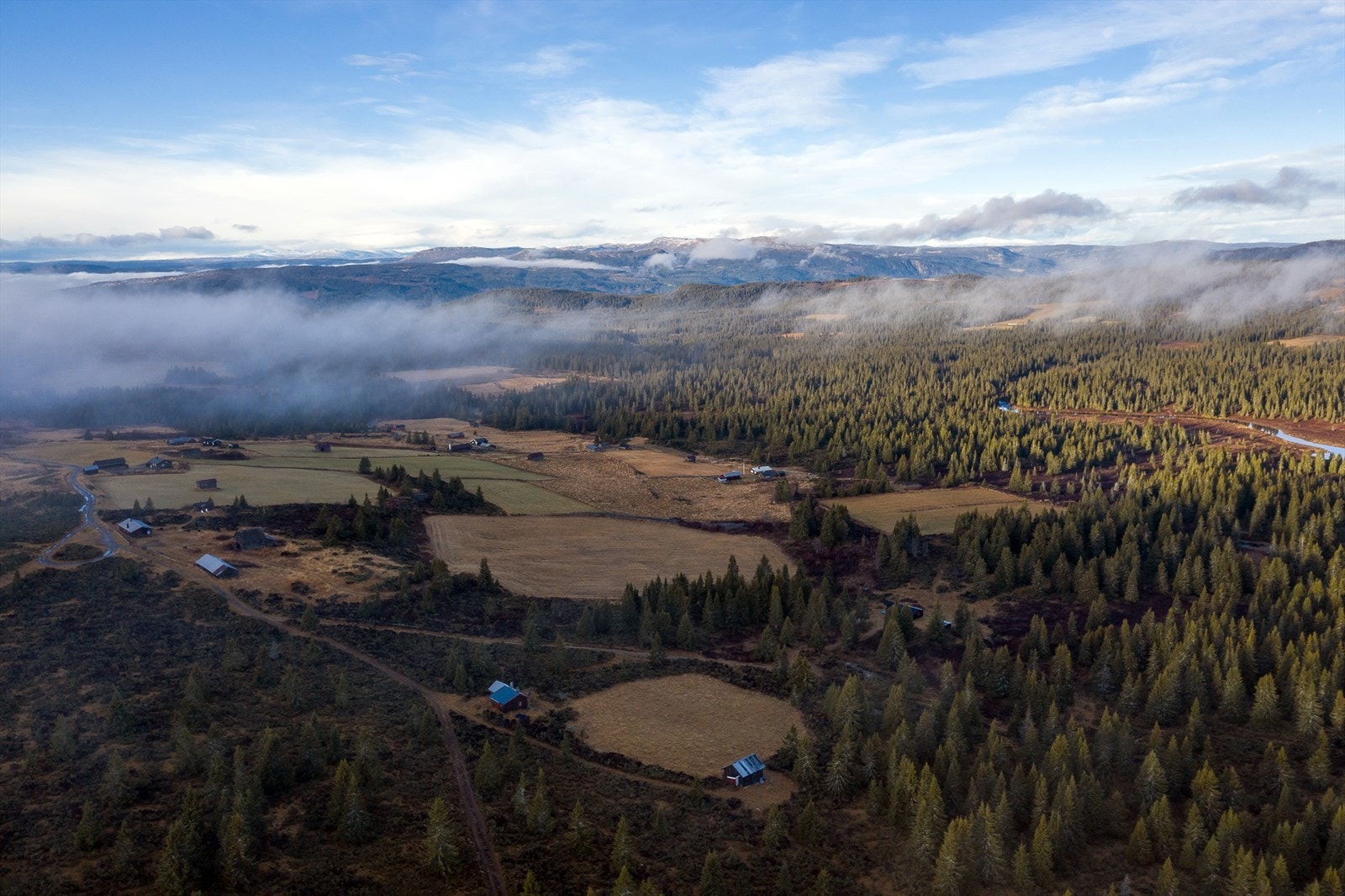 Dronefoto Sydda Galleribilde