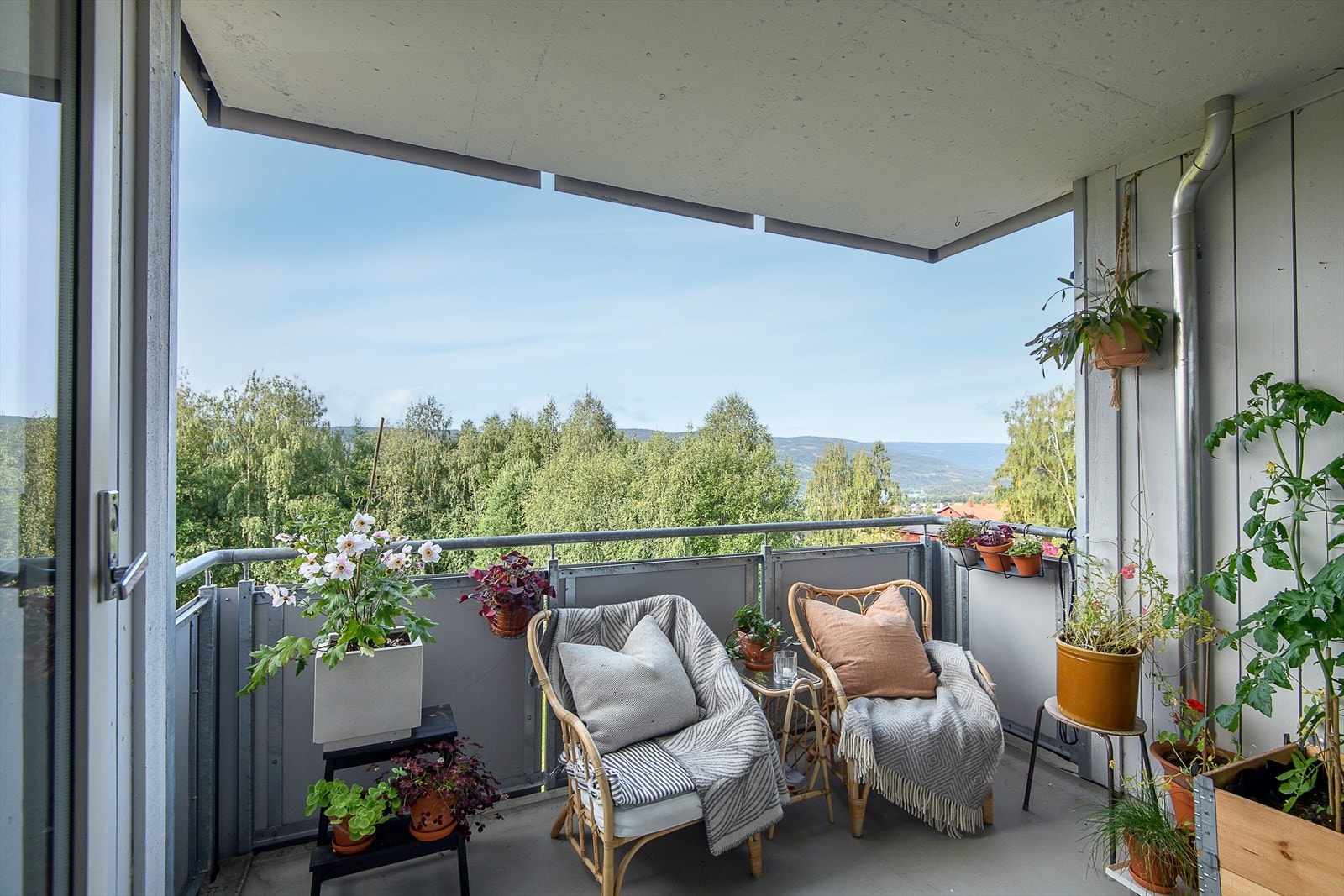 Balkongen er vestvendt Galleribilde