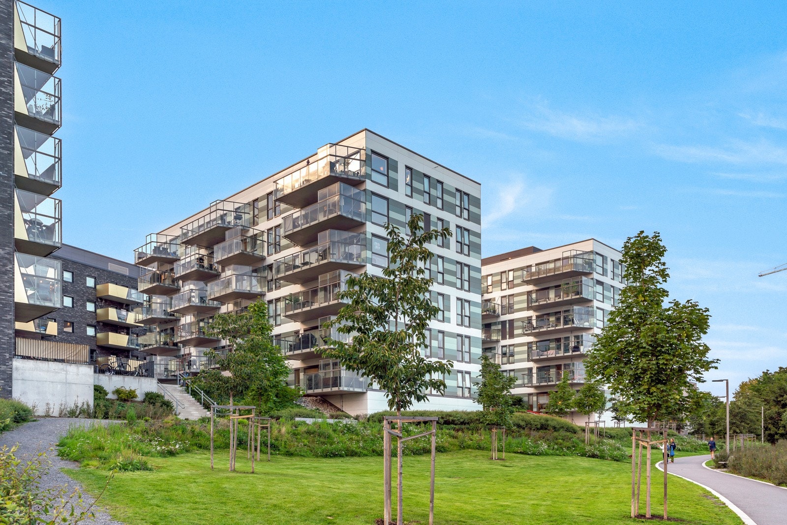 Store grøntområder rett utenfor døren Galleribilde