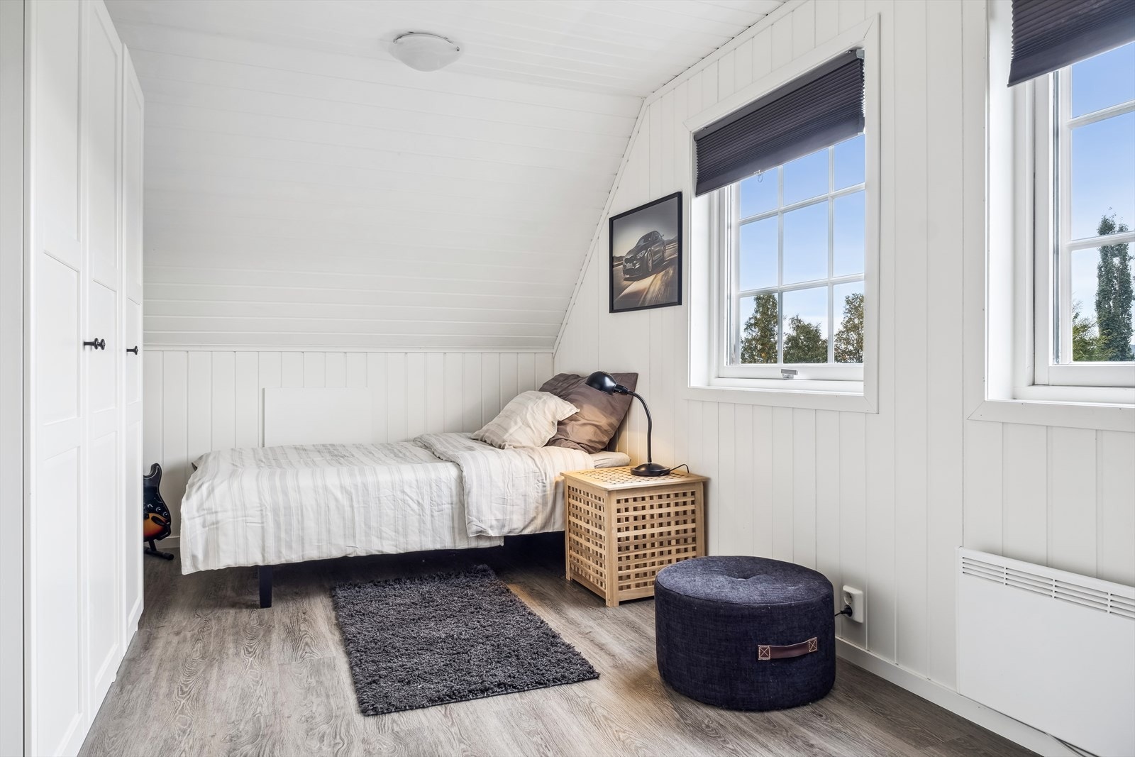 Det andre soverommet rommer 14,5m². Galleribilde