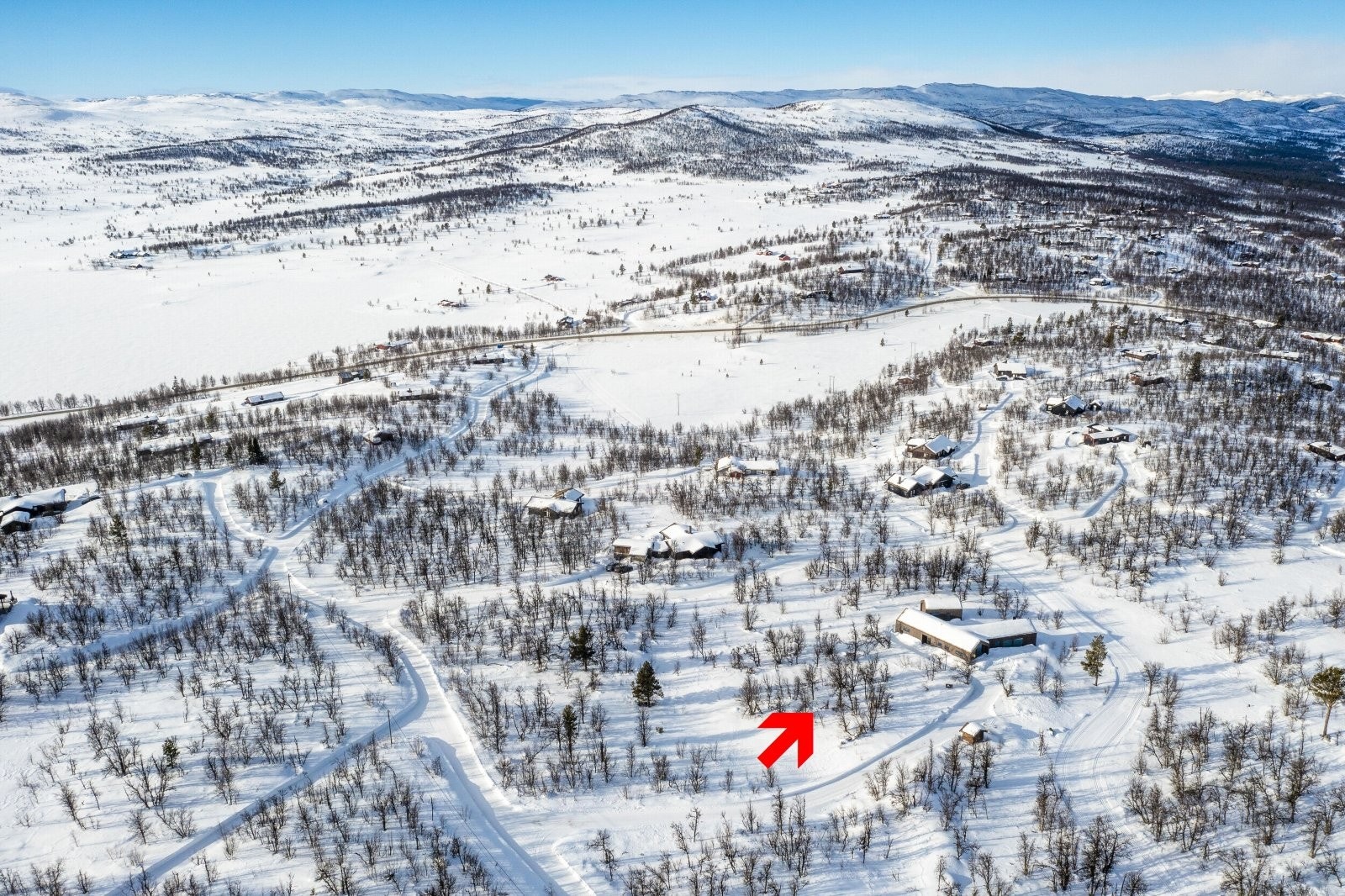 Velkommen til Dagalifjell! En flott beliggende hyttetomt med flotte sol- og utsiktsforhold Galleribilde