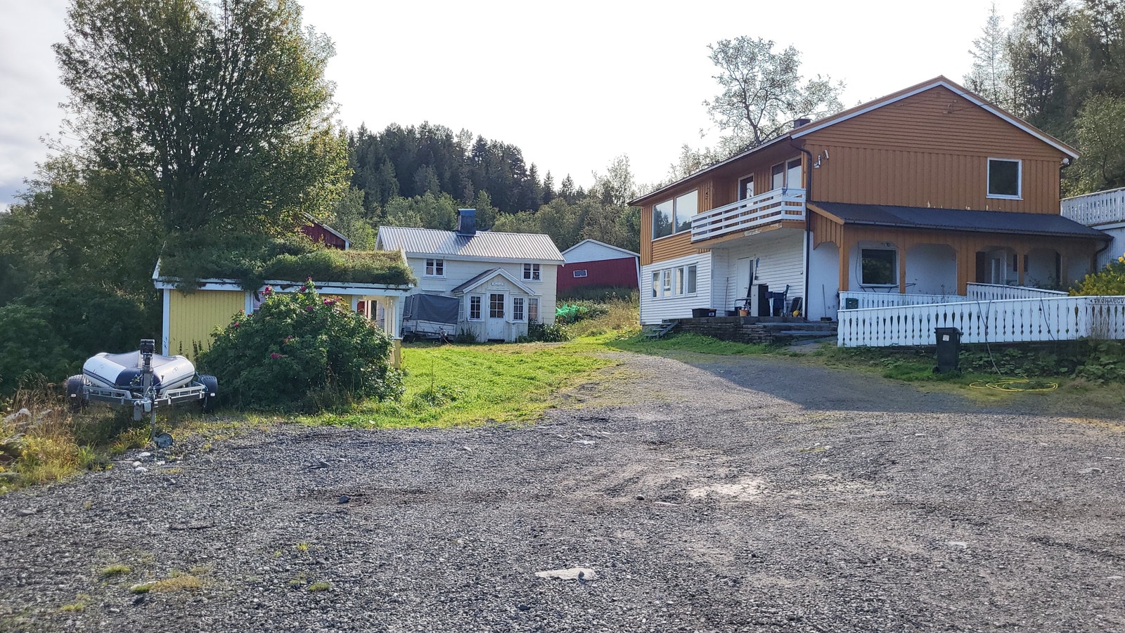 Diverse bygninger Galleribilde