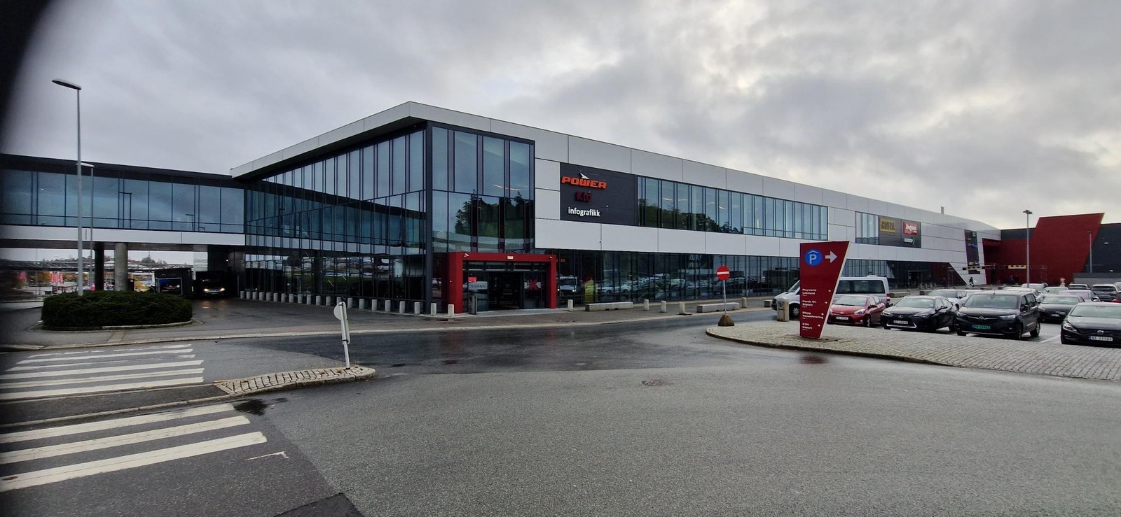 Fasade Sørlandsenteret Galleribilde