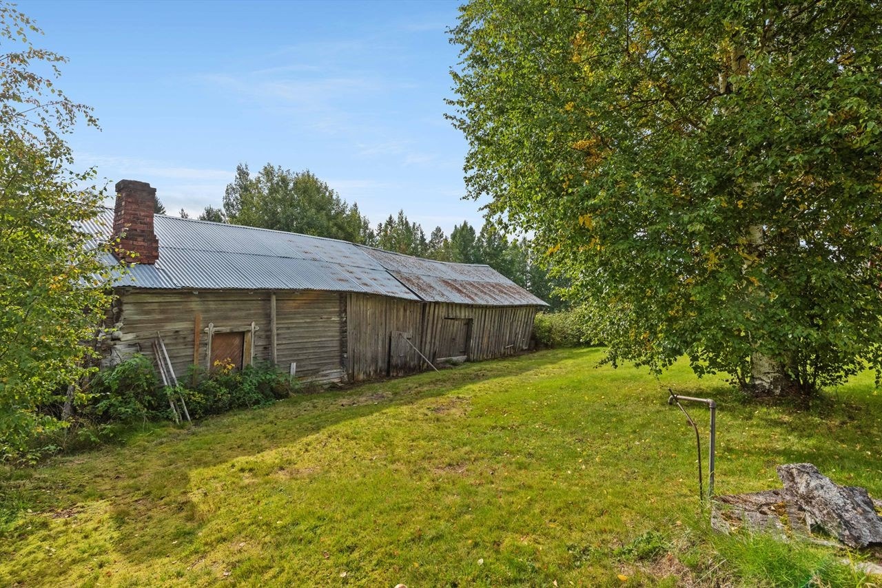 Gammel låve moden for riving Galleribilde