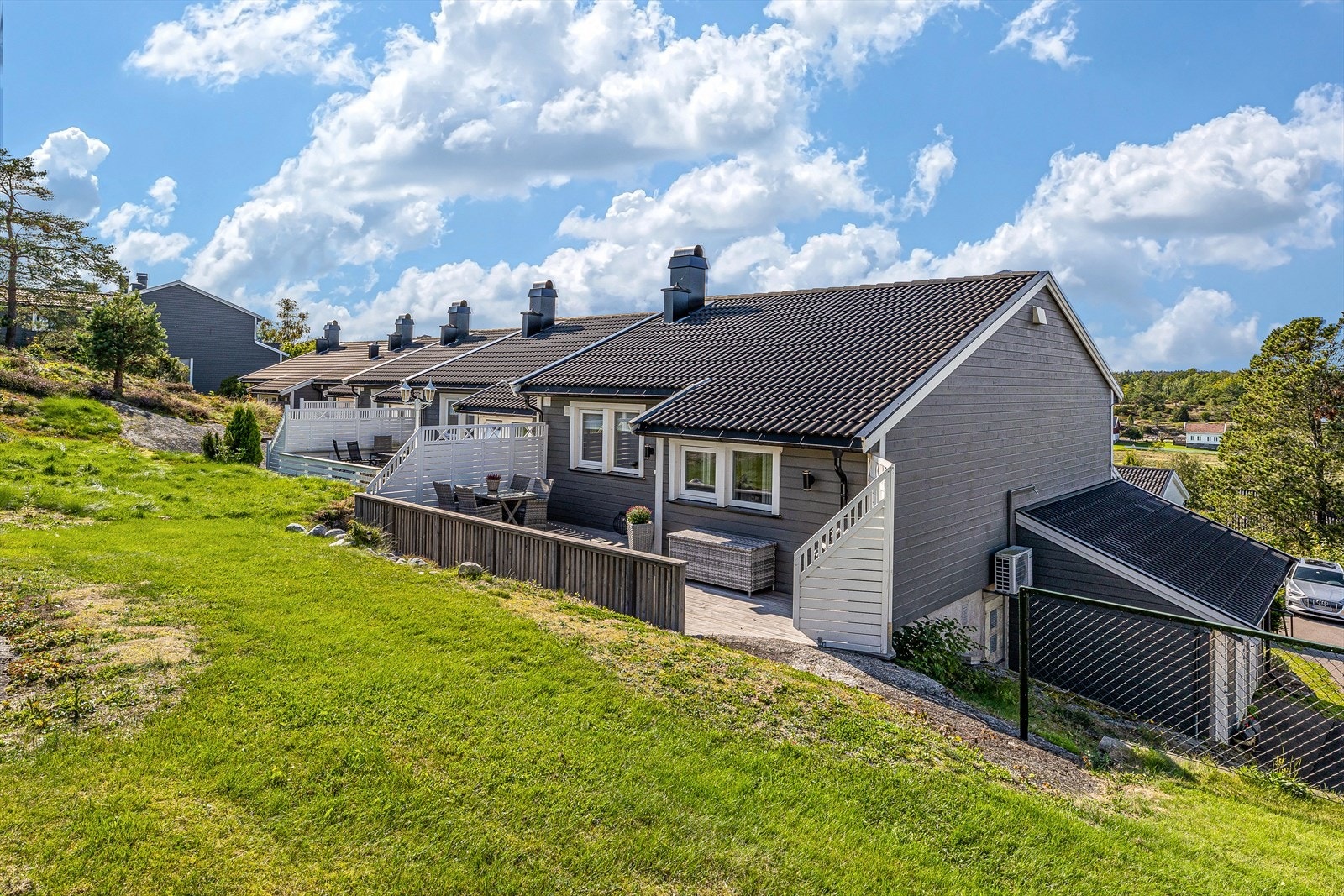 Boligen fra østsiden Galleribilde