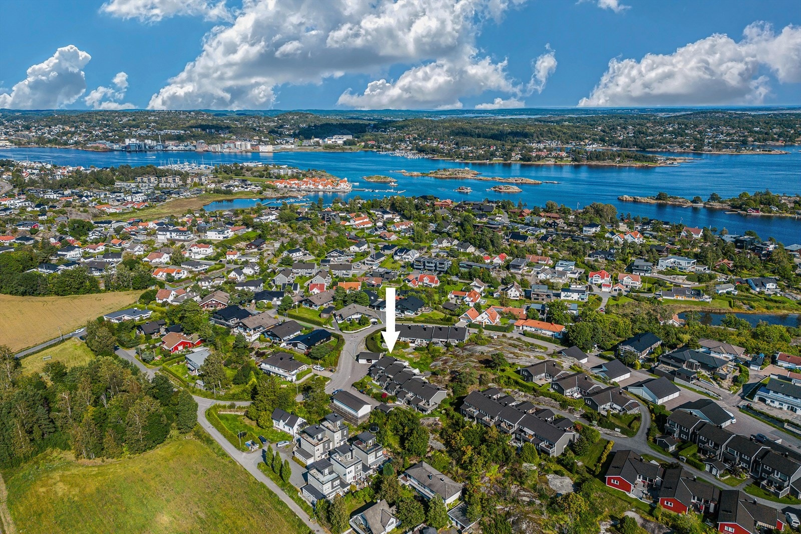 Kort vei til badeplasser ved Sandefjordsfjorden Galleribilde
