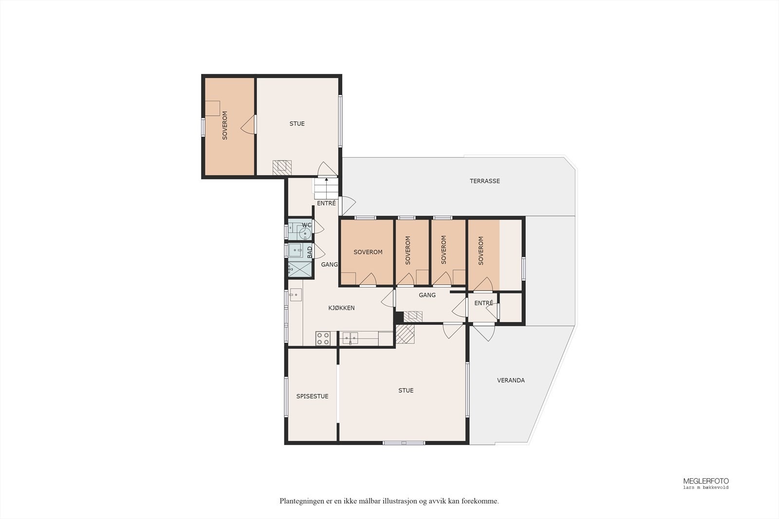Plantegning Galleribilde