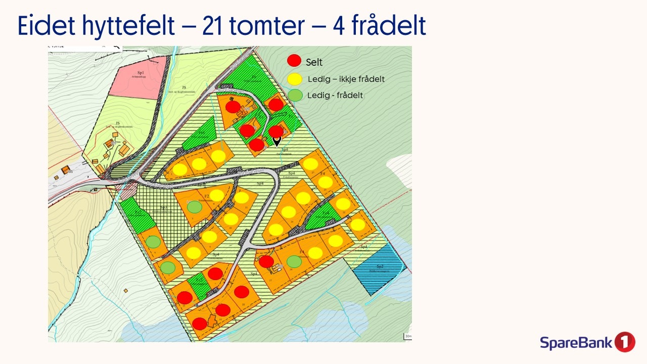 Oversikt over tomter Galleribilde