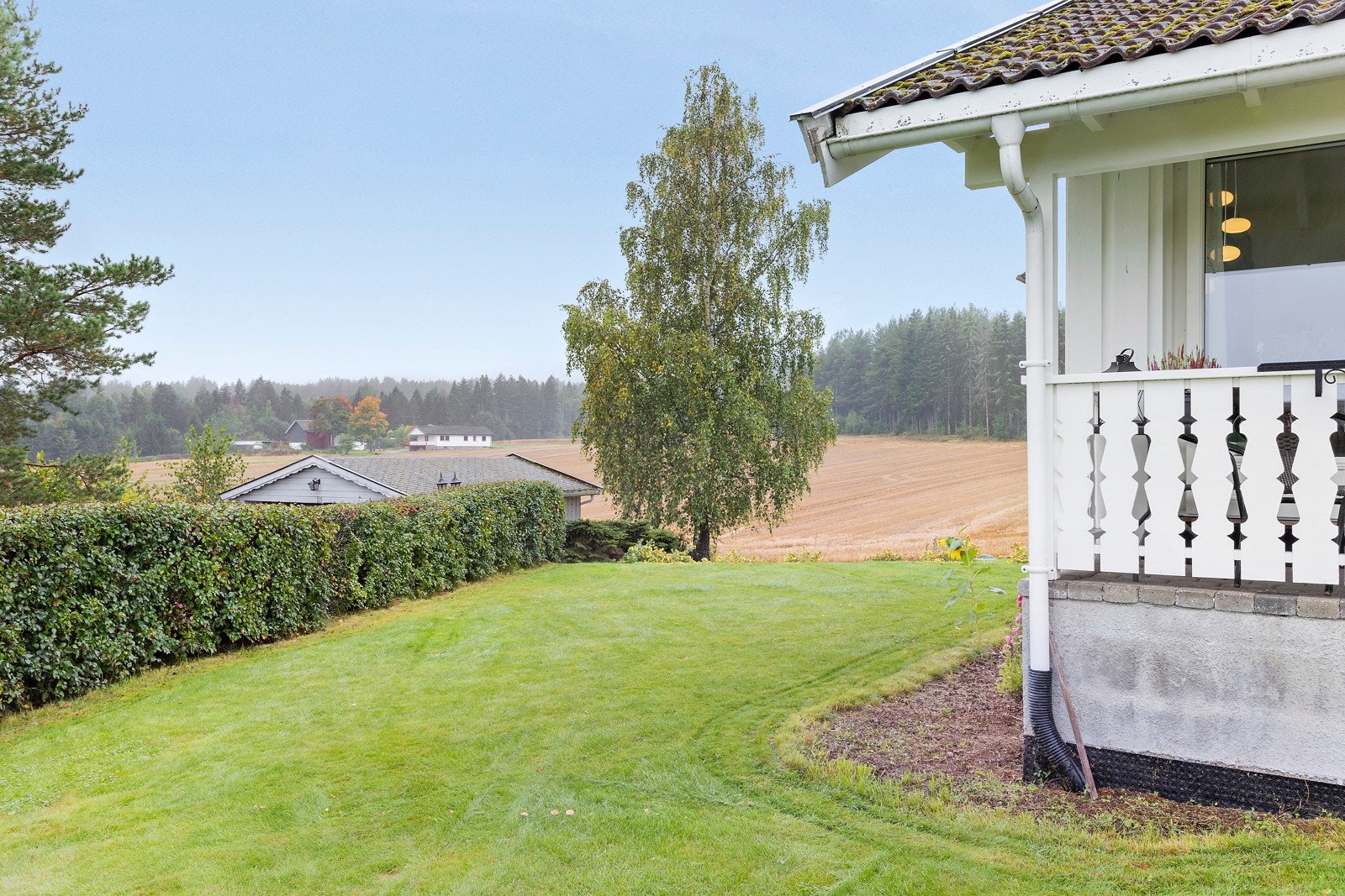 Opparbeidet hage. Galleribilde