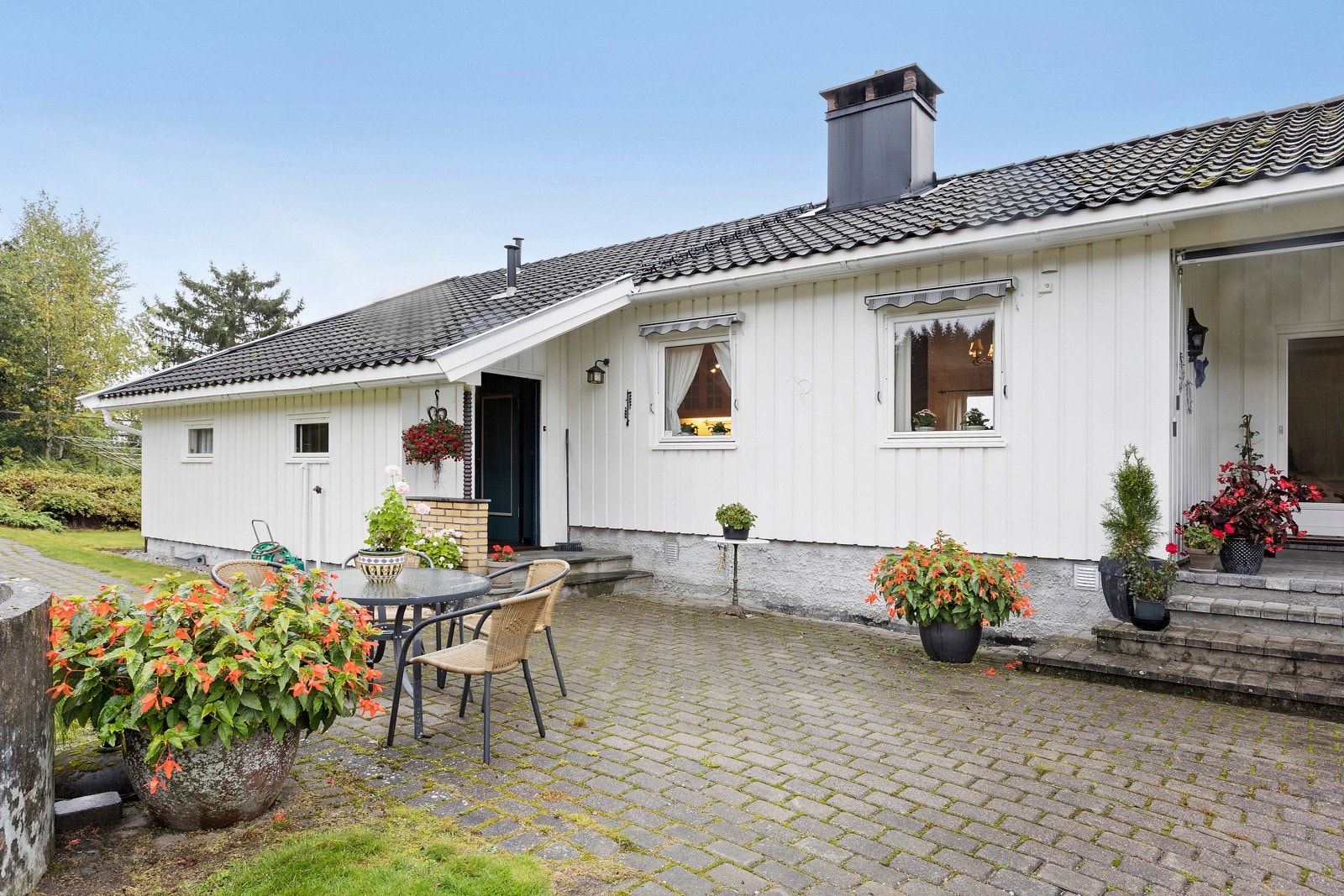 Boligen gir et godt førsteinntrykk. Galleribilde