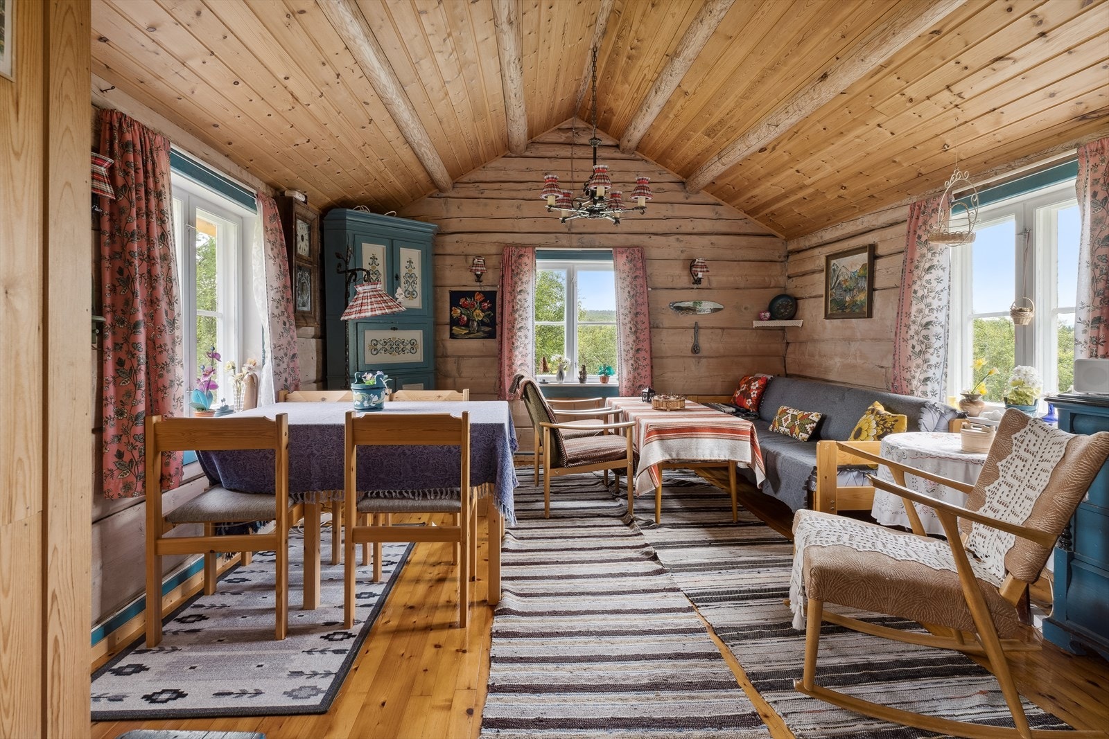 Stue i sommerstua. Galleribilde