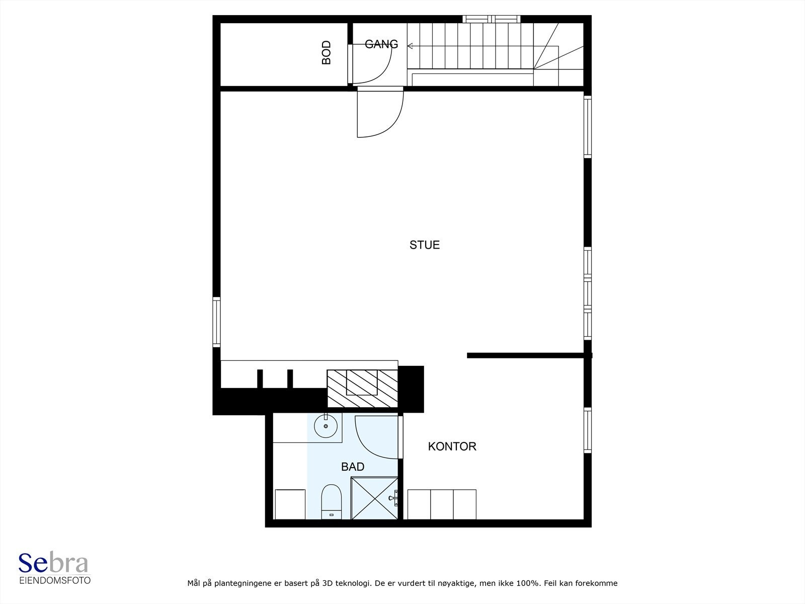 Plantegning 2. etasje. Galleribilde