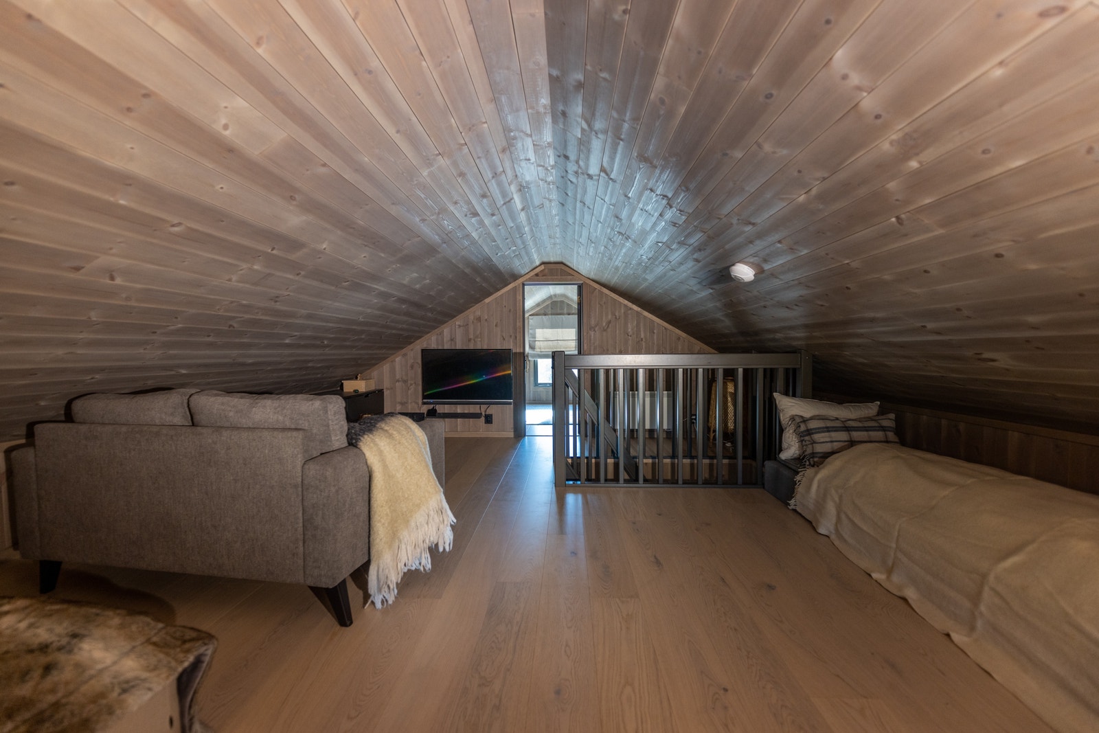 Blåne Luftig hems Galleribilde