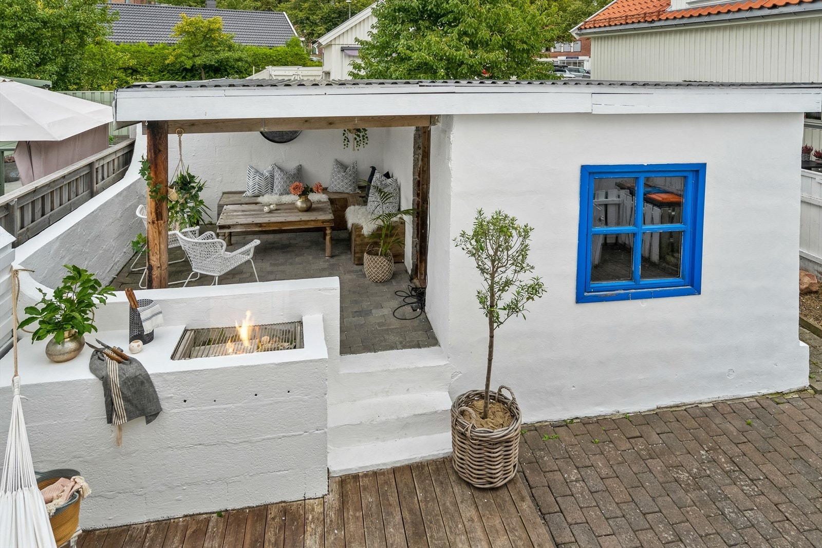 Her er det duket for deilige sommerdager. Galleribilde