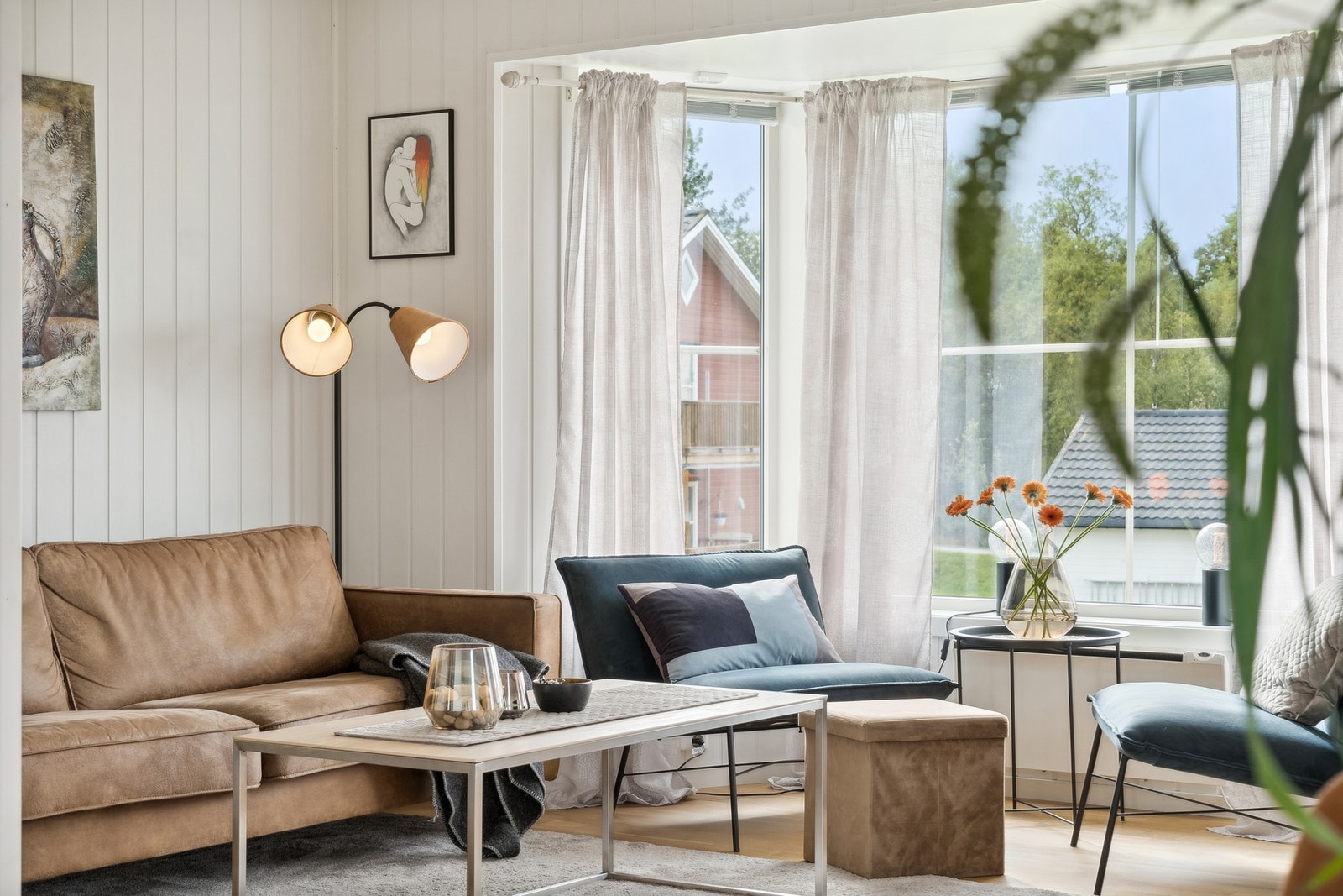 Her bor du enkelt, luftig og fint i Dyrvikhøgda. Galleribilde