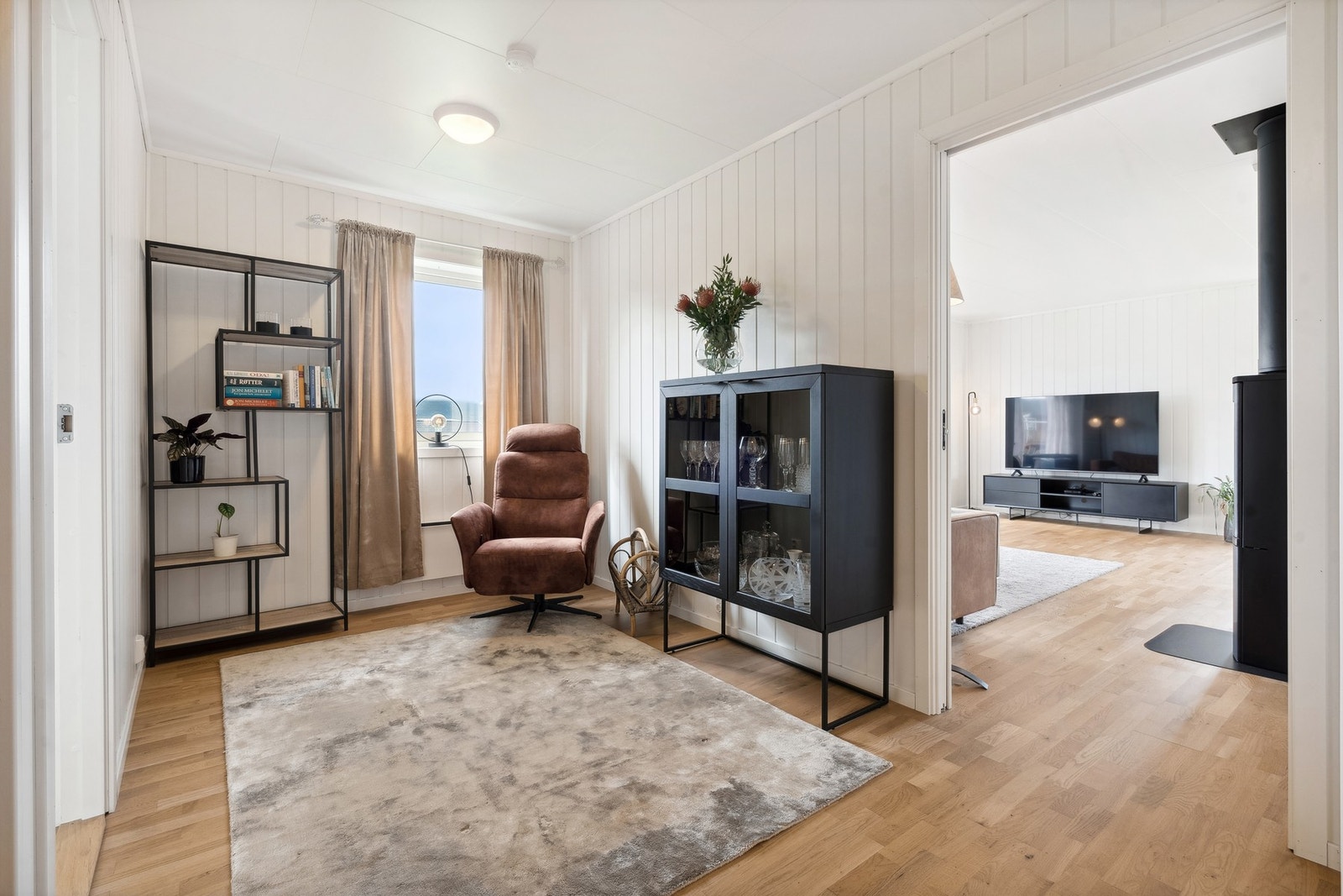 Fleksibel planløsning med ekstra stue, eventuelt ekstra soverom om ønskelig. Galleribilde