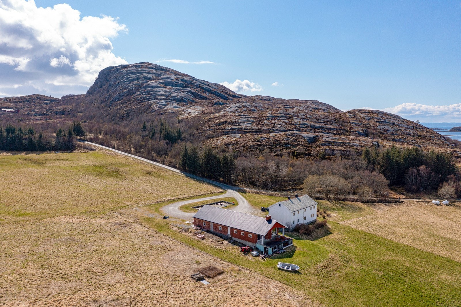 Dronefoto Galleribilde