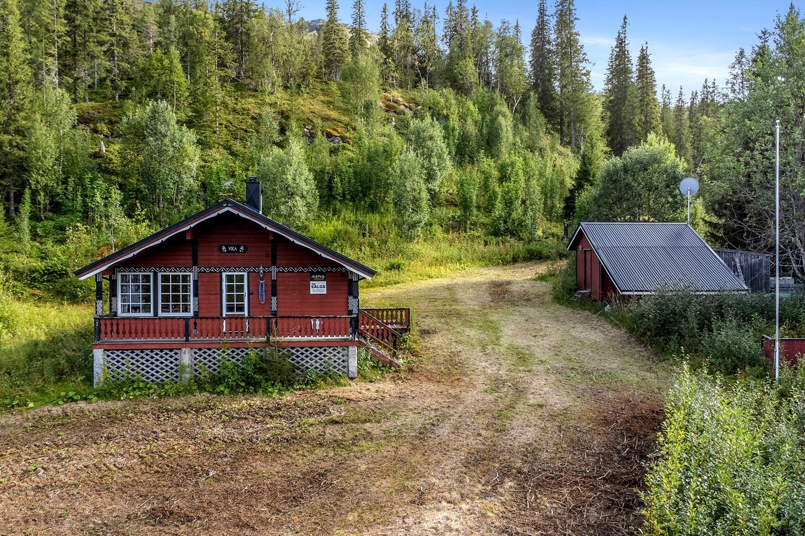 Tomten har mye uforløst potensiale. Galleribilde