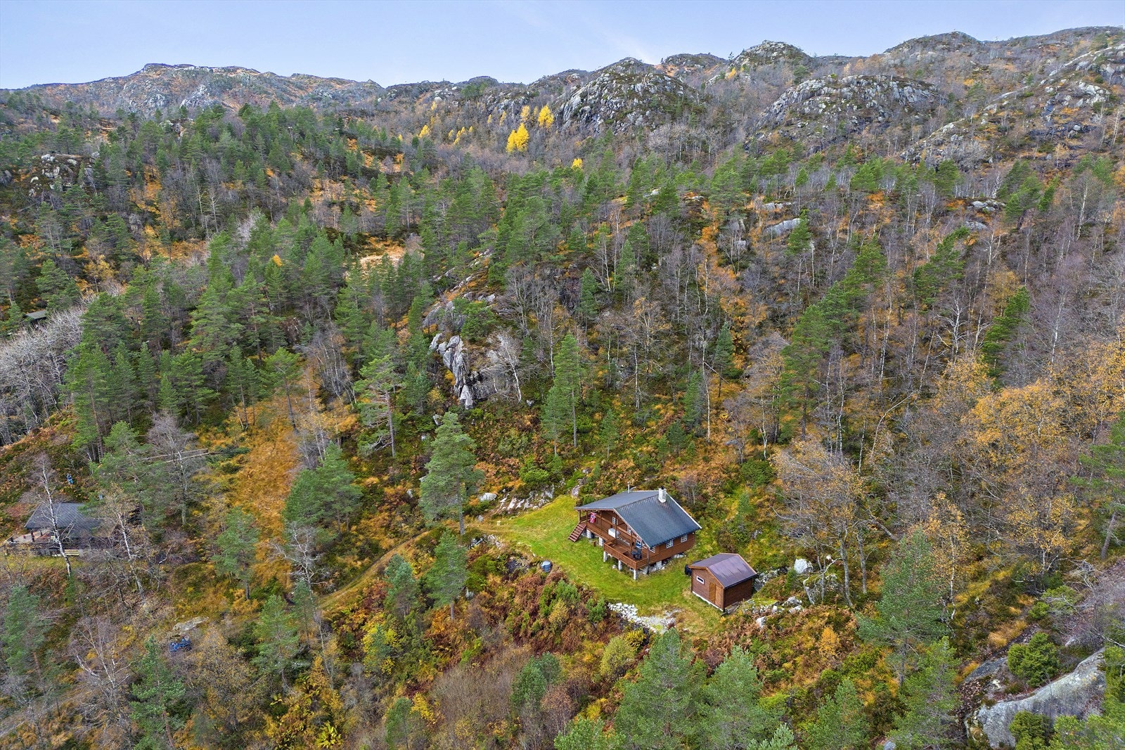 Dronebilde Galleribilde