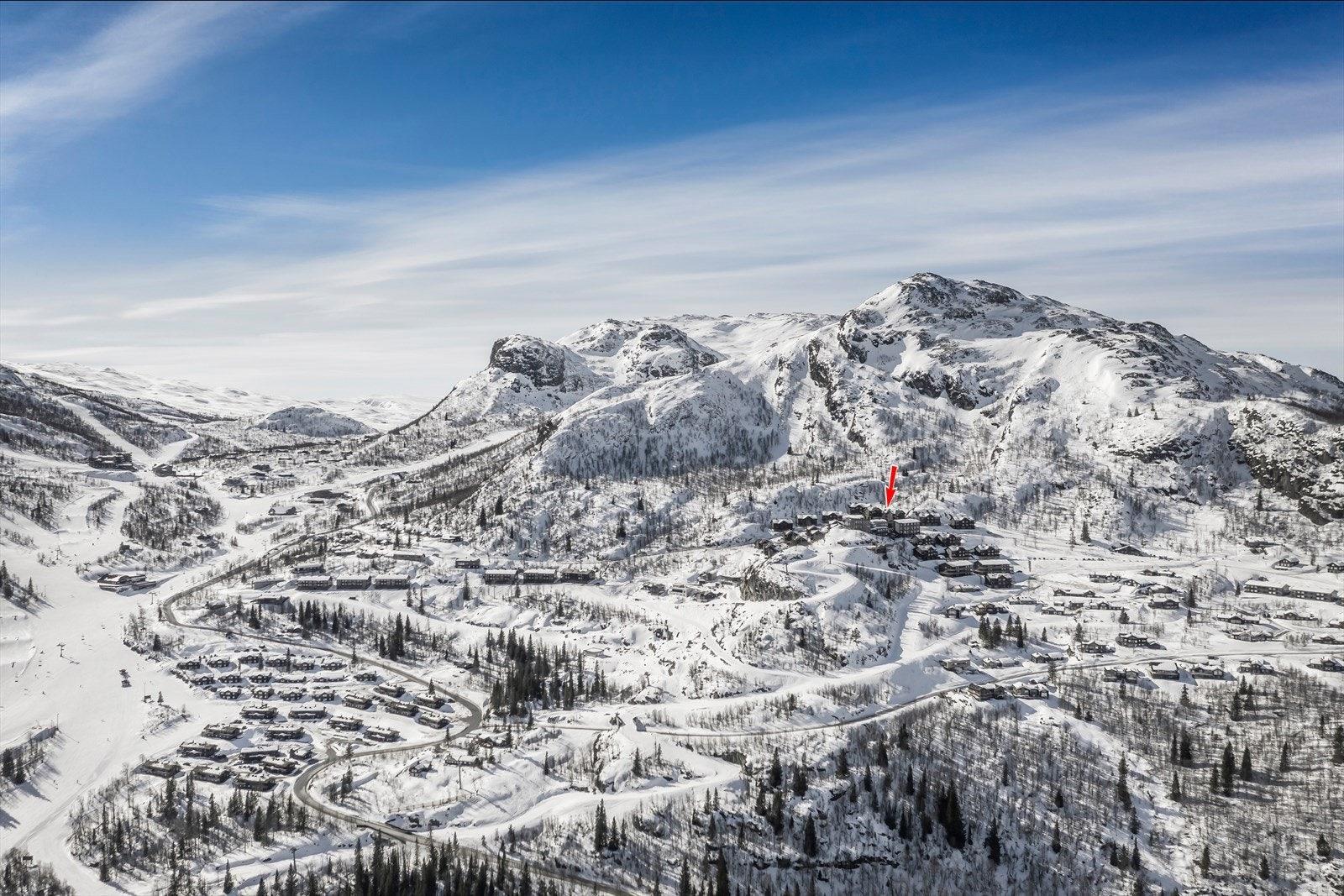 Leiligheten ligger plassert midt i Skieldoradoet! Galleribilde