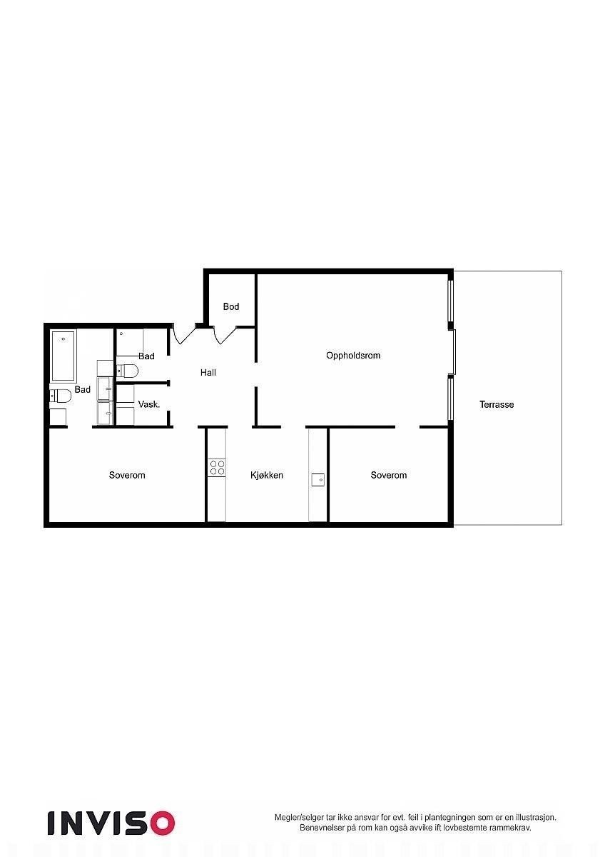 Plantegning / Floor plan Galleribilde