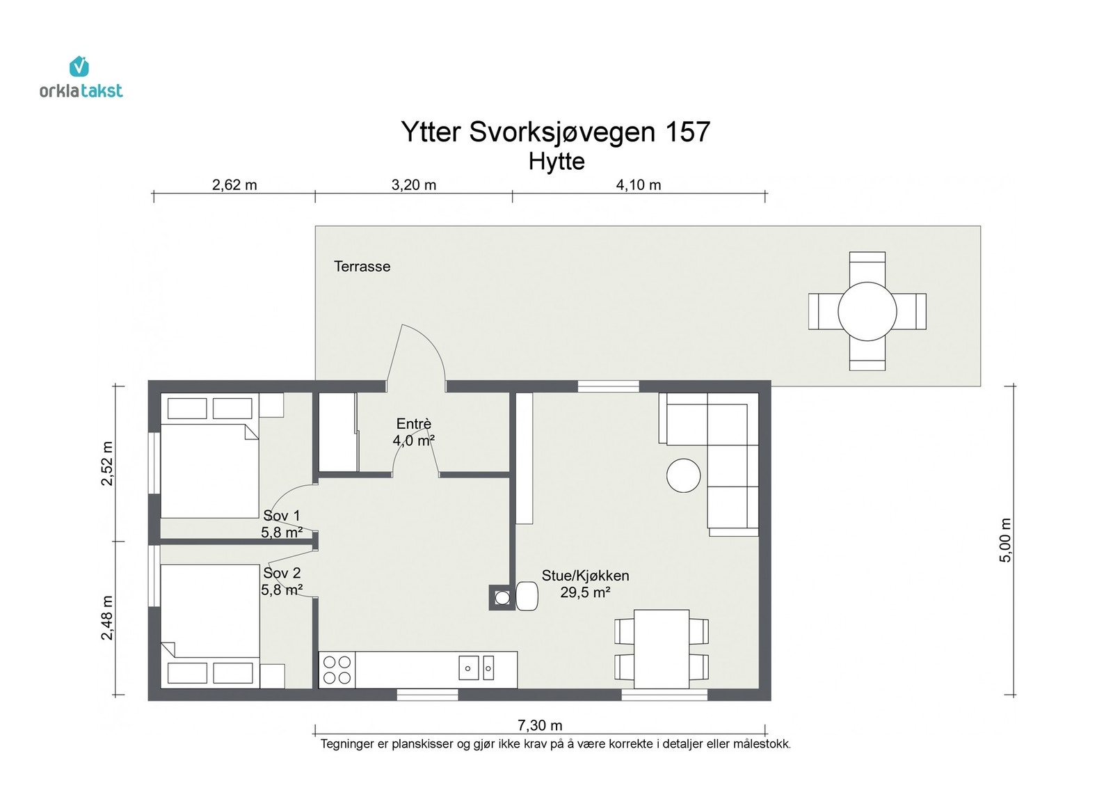 Planskisse Galleribilde