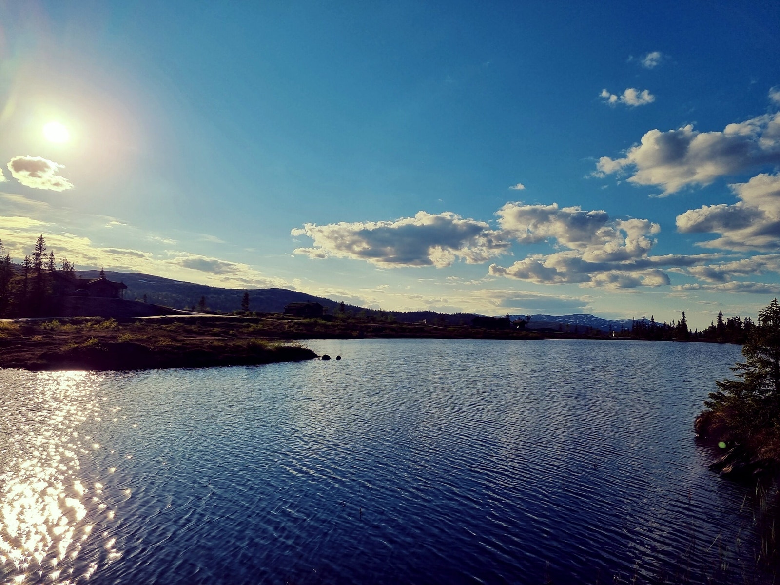 På Søre Vegglifjell kan du fiske hele året. Galleribilde