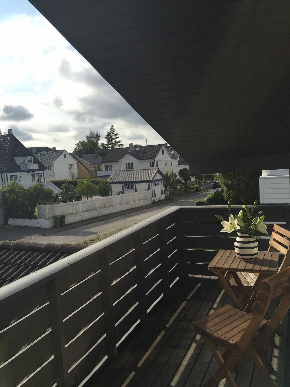 Vestvendt veranda Galleribilde