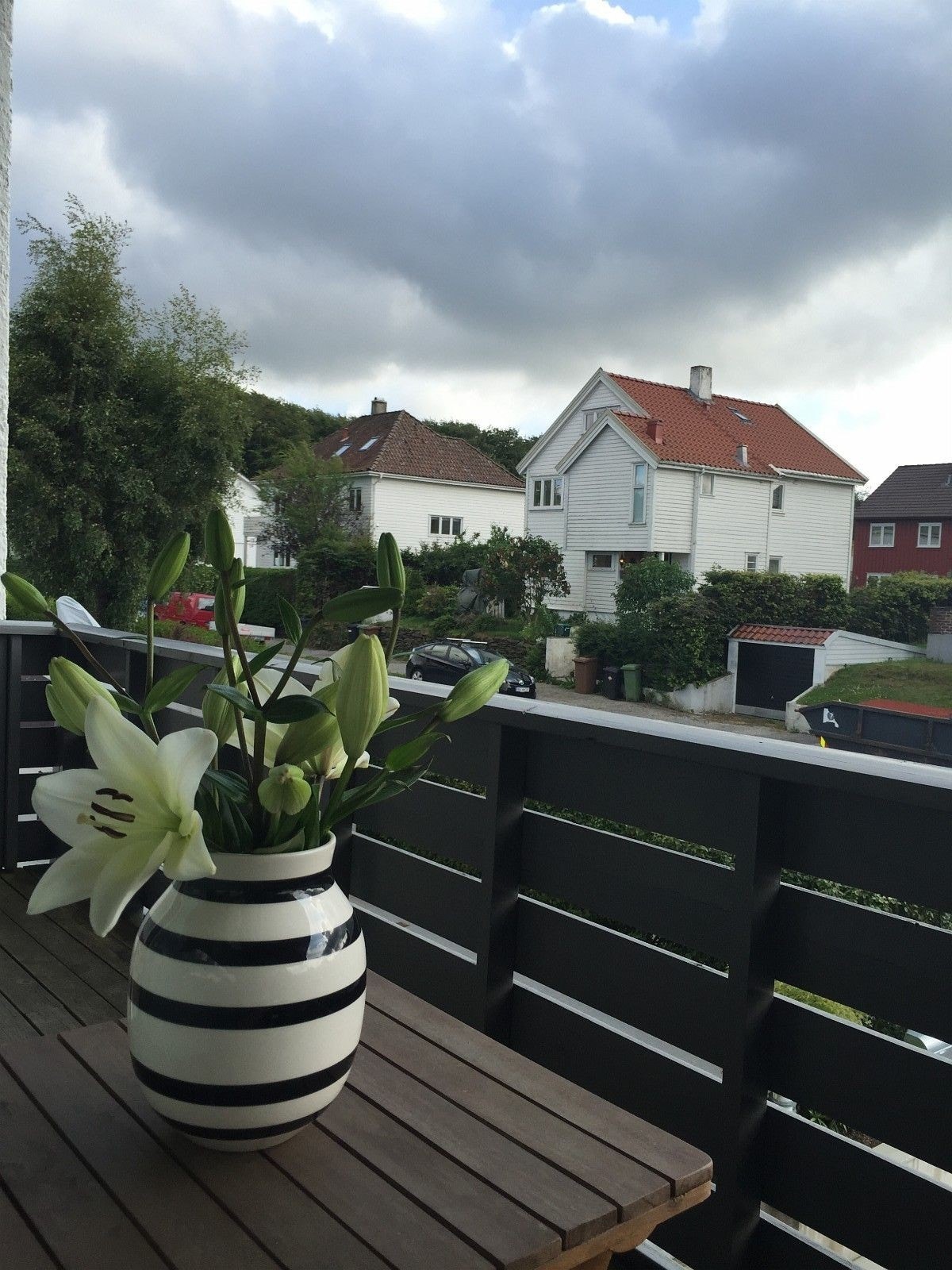 Vestvendt veranda Galleribilde