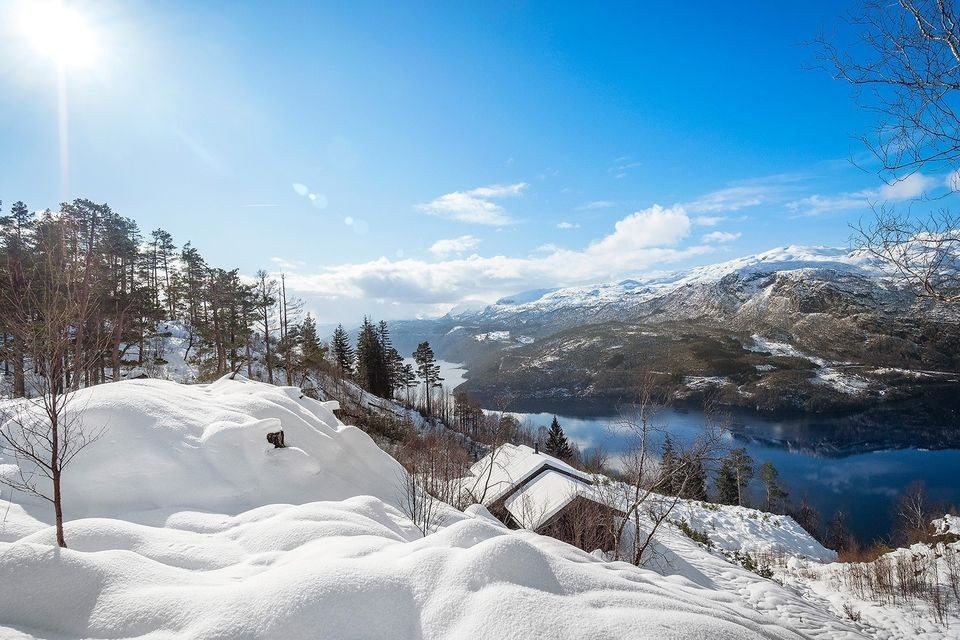Panoramautsikt og sol hele året Galleribilde