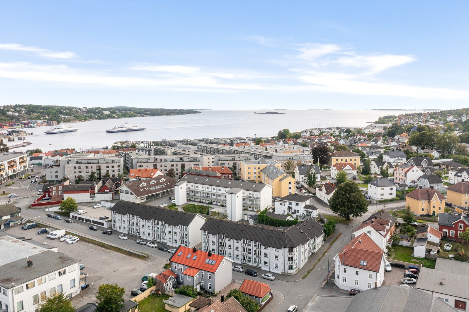 Fra leiligheten har du gangavstand til Moss sentrum. Galleribilde