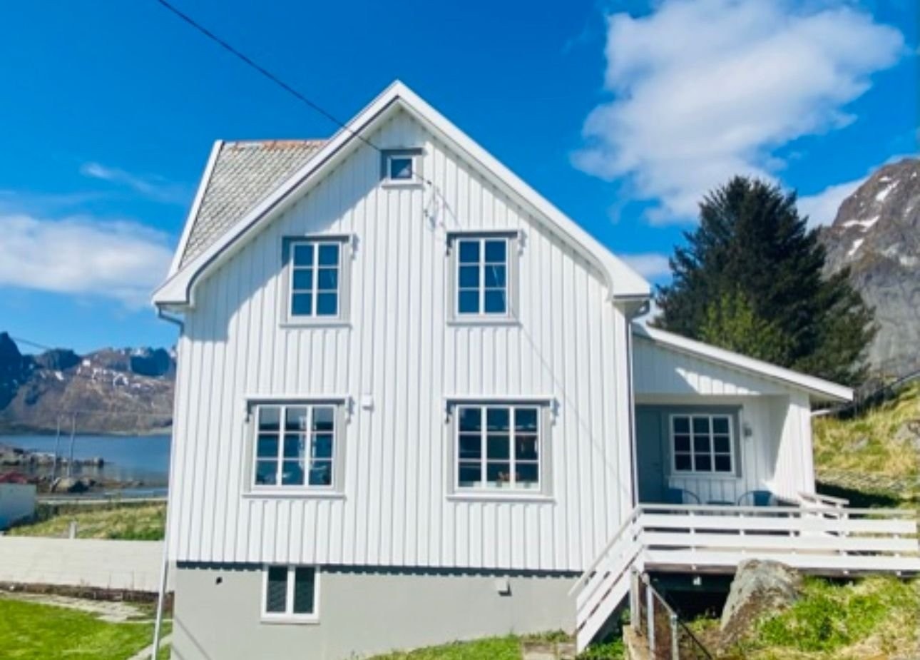 Huset ligger flott til Galleribilde