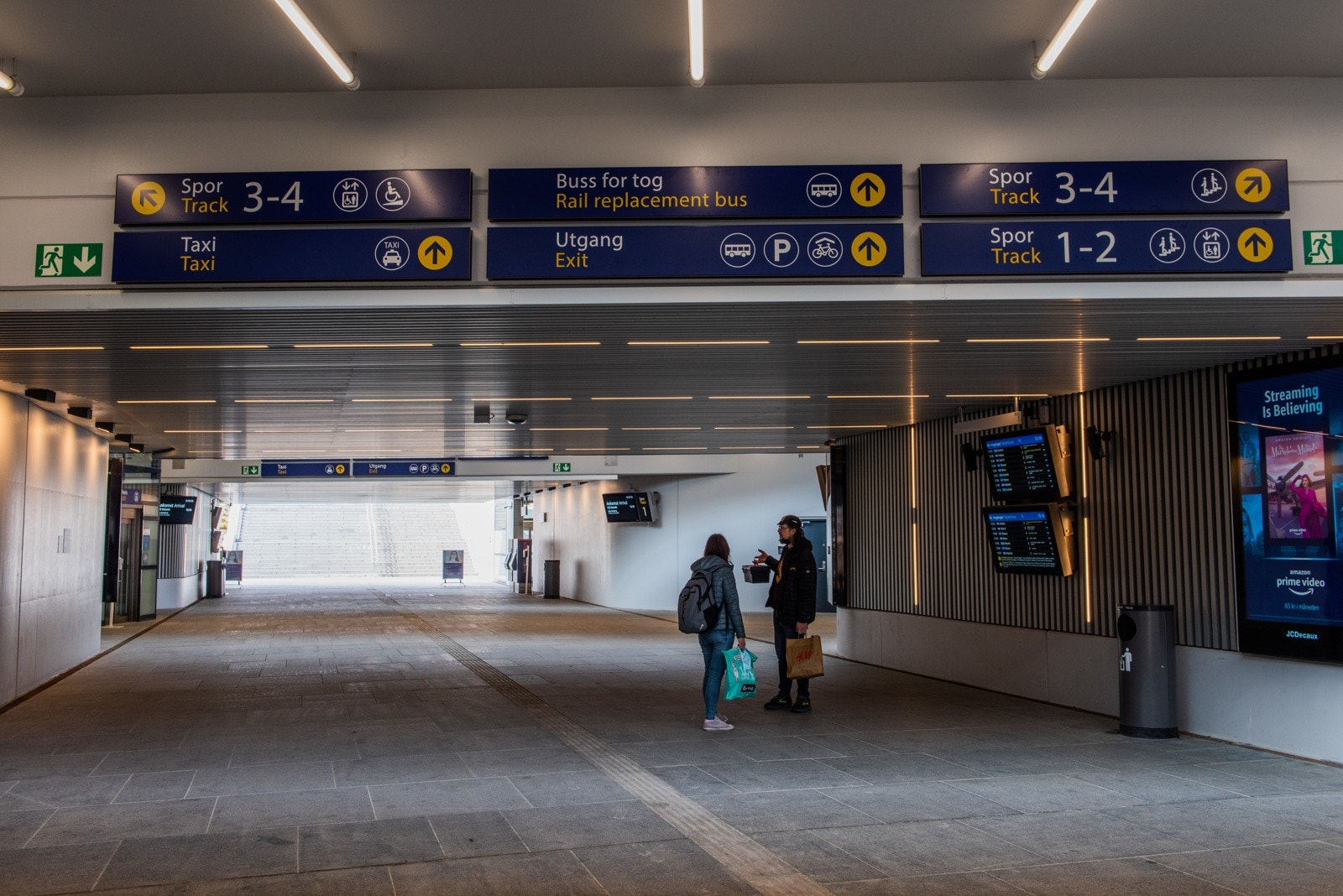 Togturen til Oslo S ta ca 11 min. med nye Follobanen Galleribilde