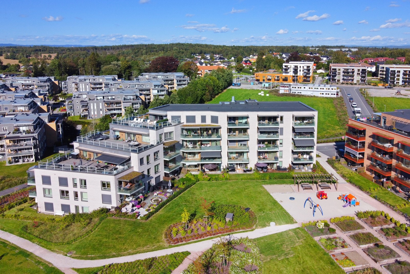Et område under utvikling Galleribilde