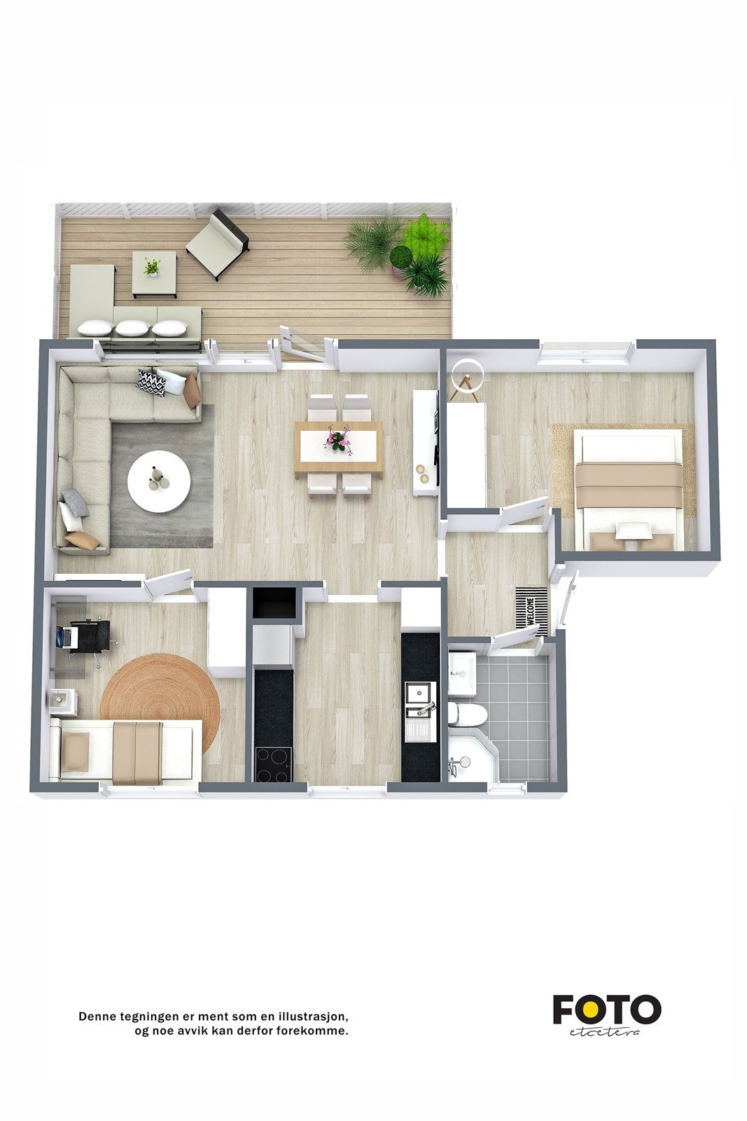 Veiledende plantegning - ikke målbar Galleribilde