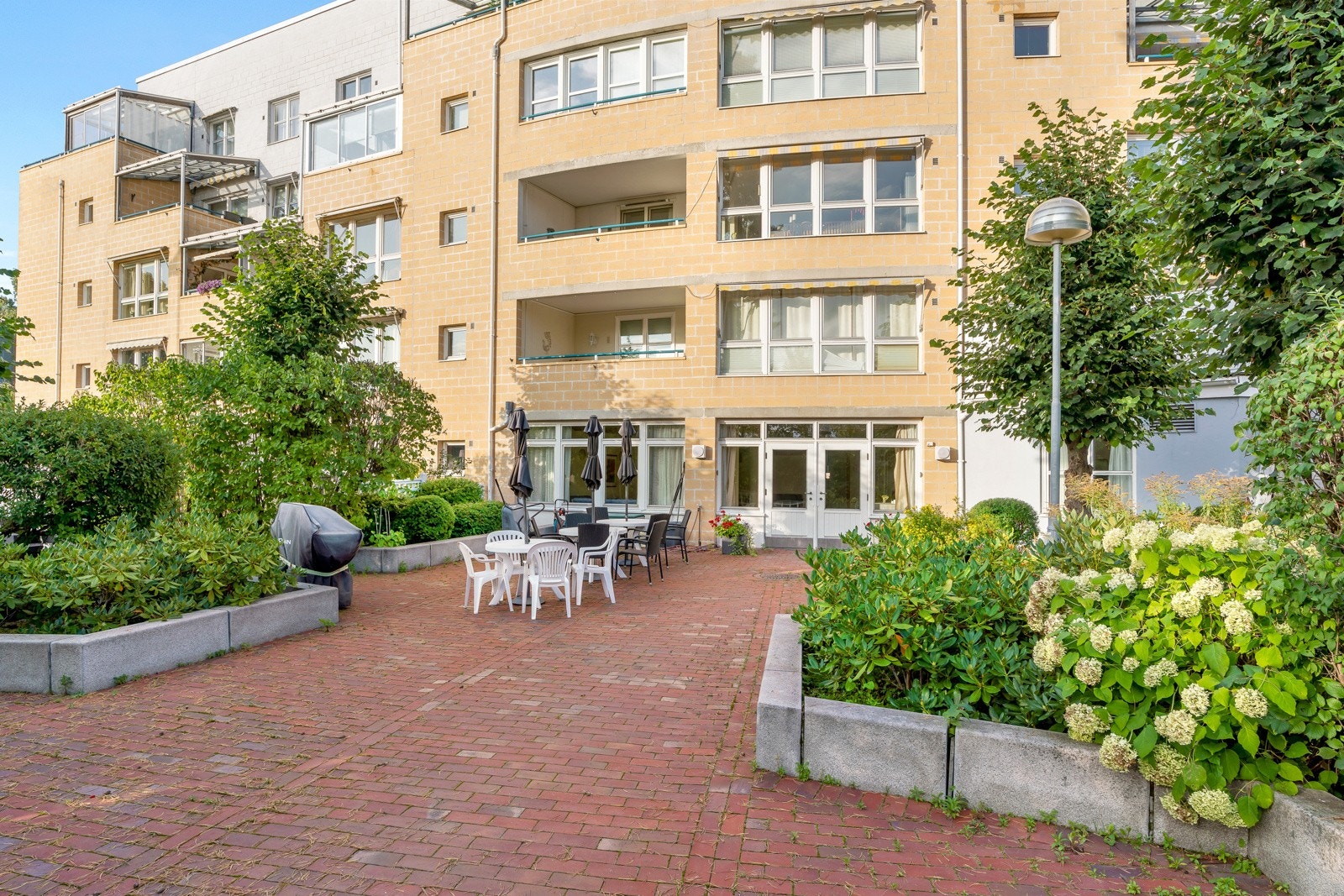 Flotte uteområder for felles hygge Galleribilde