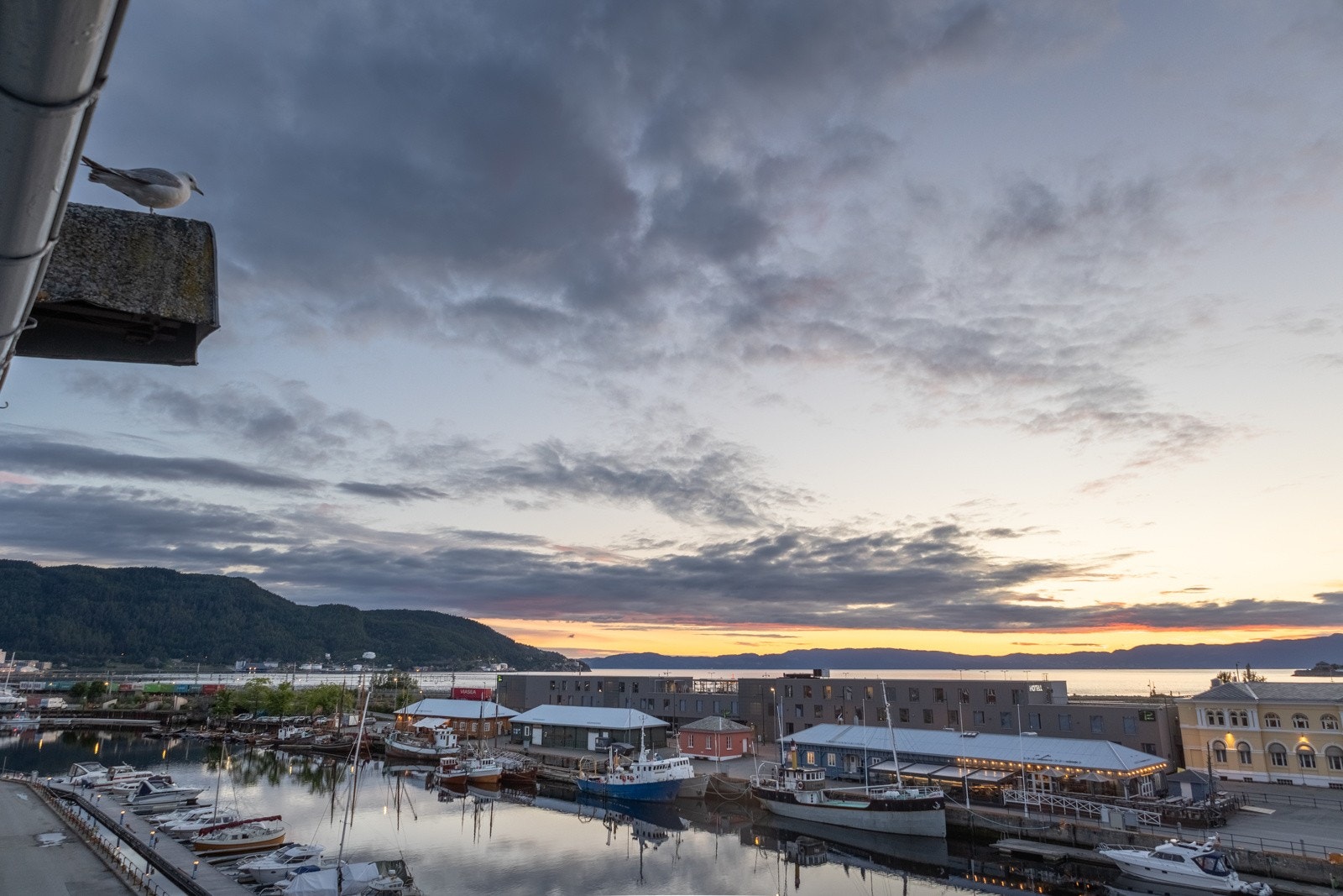 Flott utsikt fra stue Galleribilde