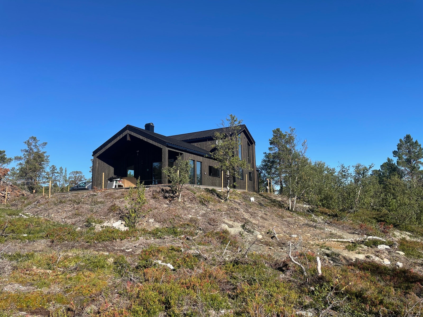 Eksempelbilde av fasaden på Svarthetta Galleribilde